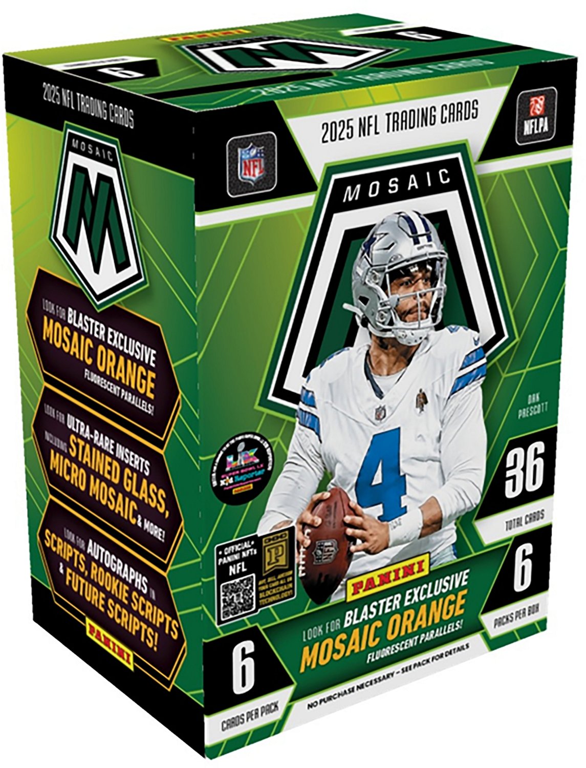 Panini 2025 Mosaic Football Blaster