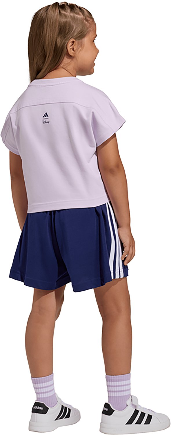 adidas Girls' Disney Frozen Graphic T-shirt and Shorts Set - view number 2