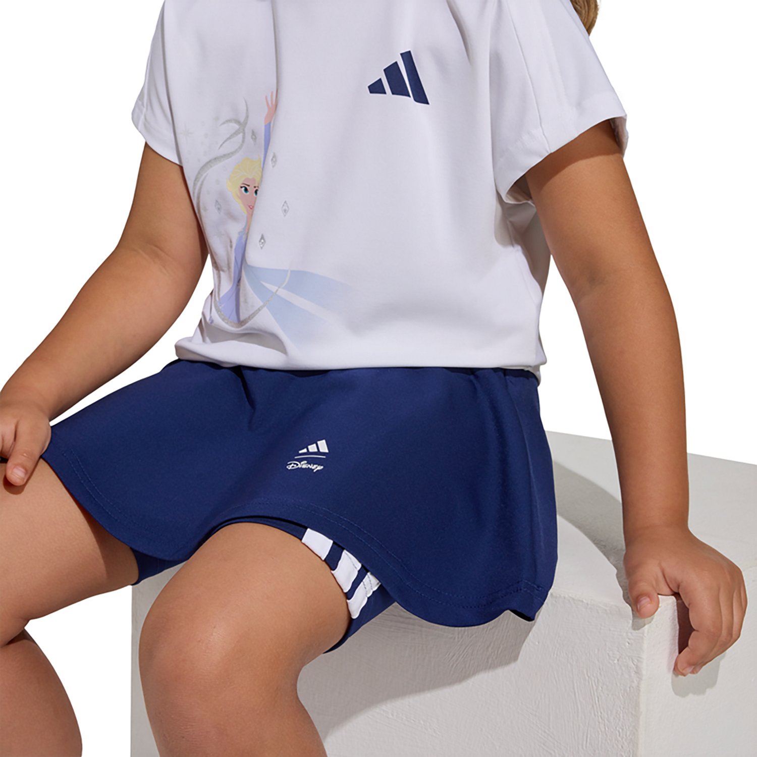 adidas Girls' Disney Frozen Sport Graphic T-shirt and Skort Set - view number 5