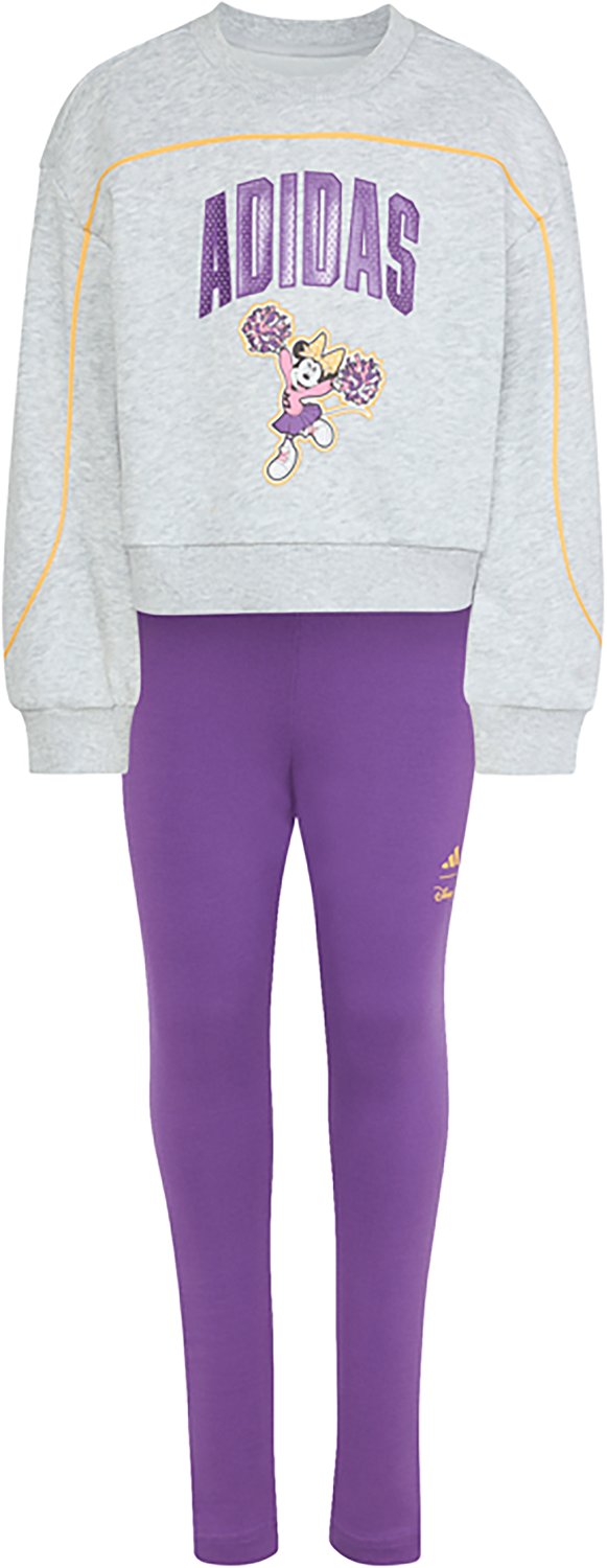 adidas Girls' Disney Minnie Mouse Jogger Set - view number 6