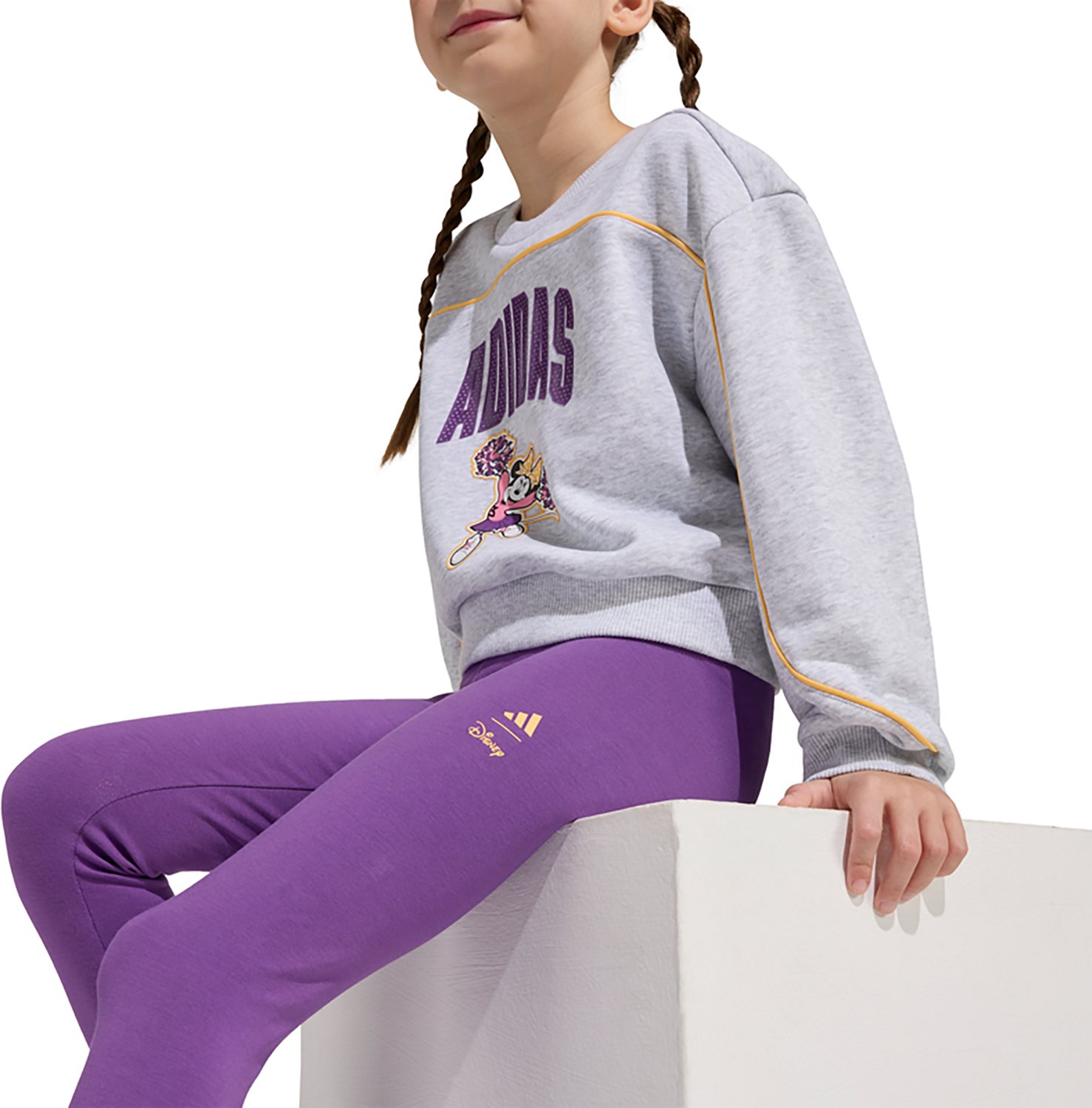 adidas Girls' Disney Minnie Mouse Jogger Set - view number 5