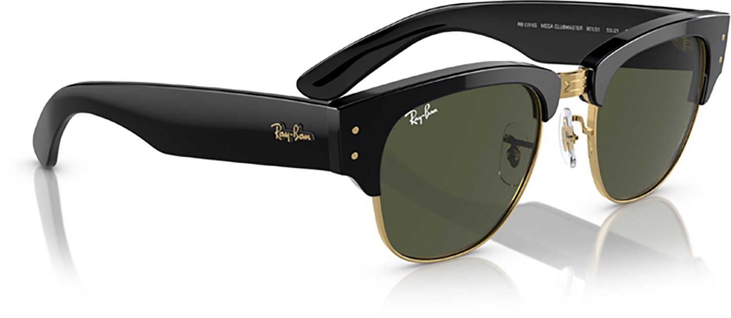 Ray-Ban Adults' Mega Clubmaster Sunglasses - view number 3