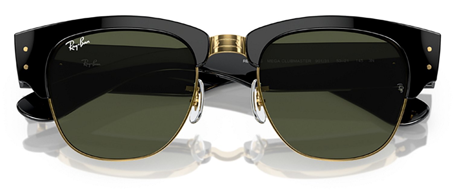 Ray-Ban Adults' Mega Clubmaster Sunglasses - view number 6