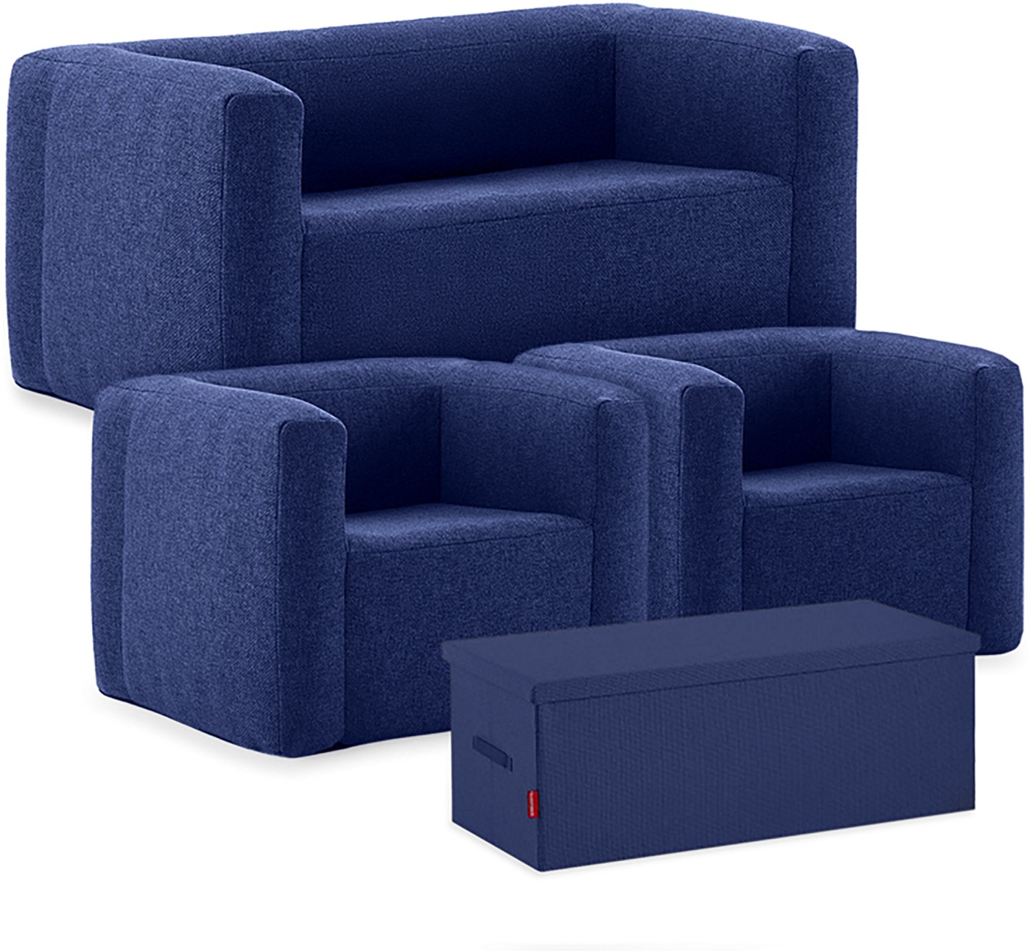 Wave Inflatable Chairs and Double Sofa Set 4-piece