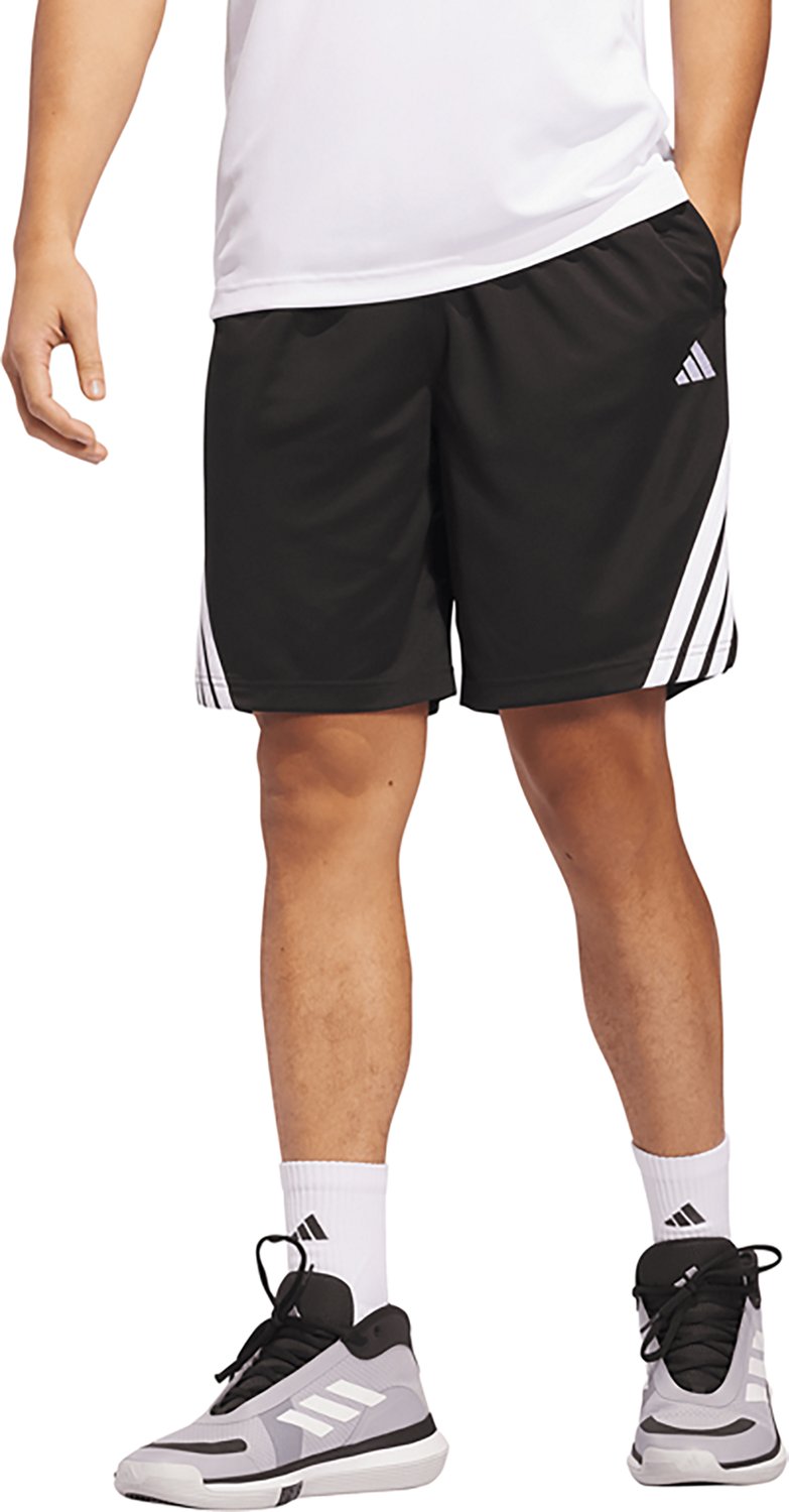 adidas Men's LEGENDS 3-Stripes Basketball Shorts 7 in