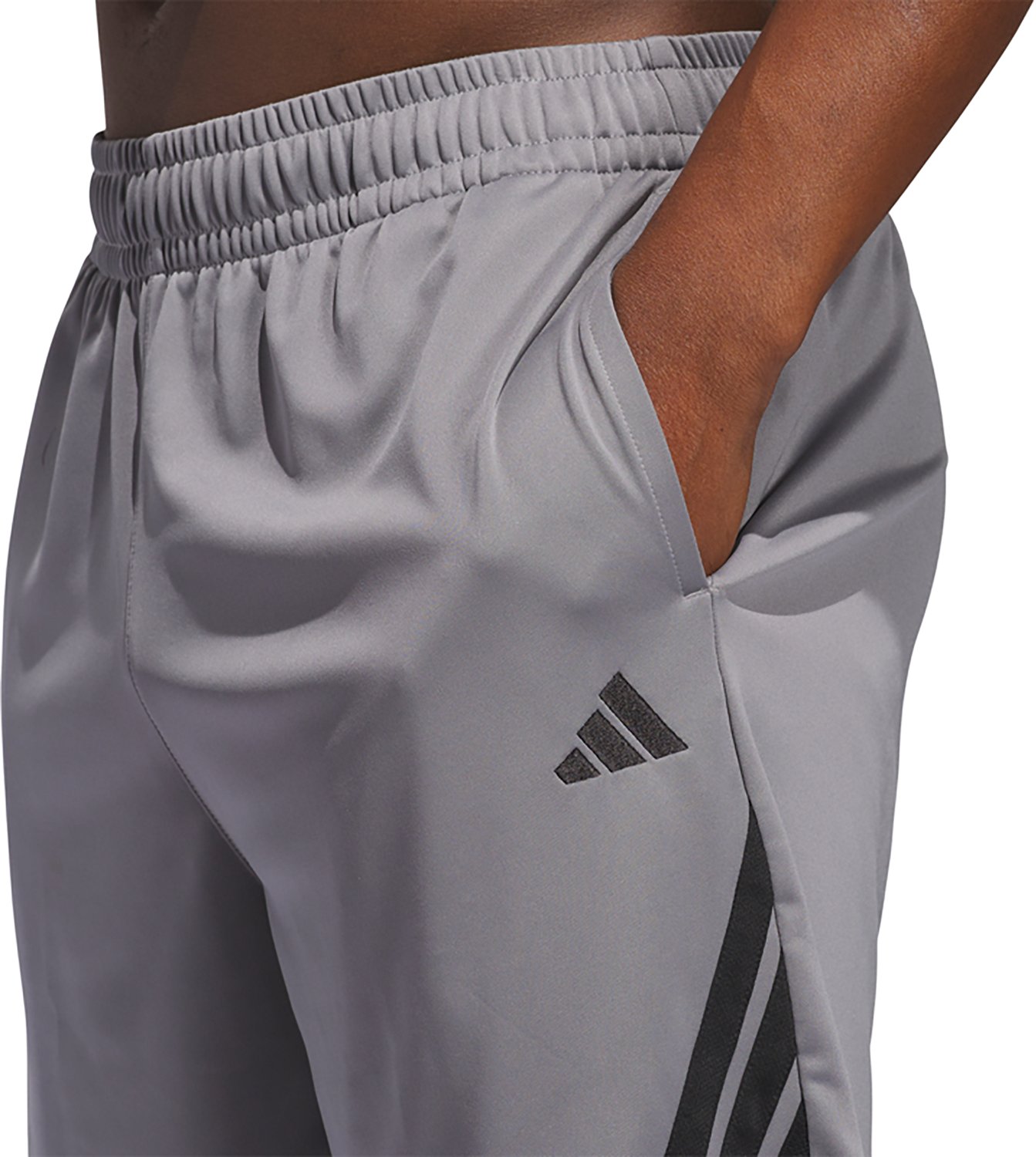adidas Men's LEGENDS 3-Stripes Basketball Shorts 7 in - view number 4