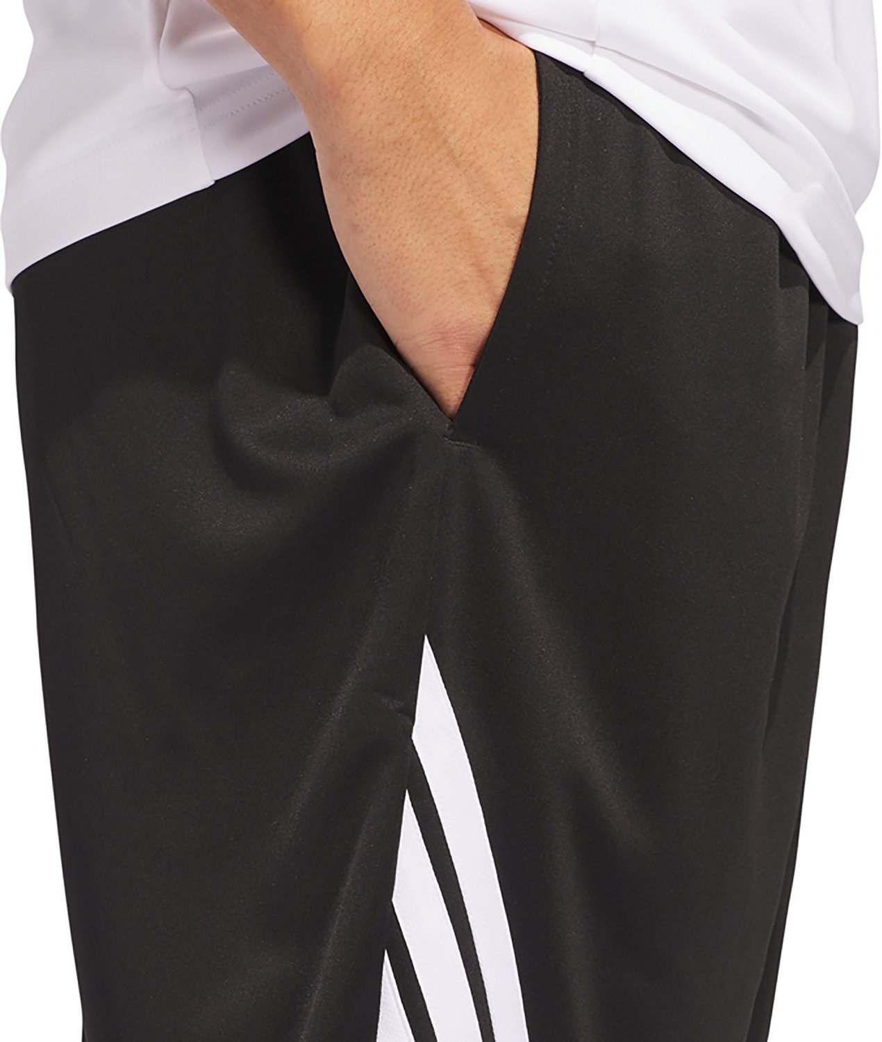 adidas Men's LEGENDS 3-Stripes Basketball Shorts 9 in - view number 5