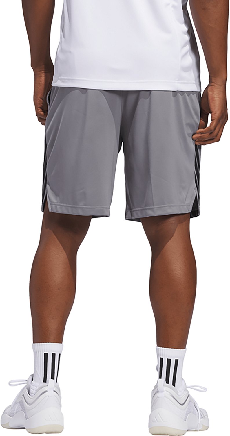 adidas Men's LEGENDS 3-Stripes Basketball Shorts 9 in - view number 2