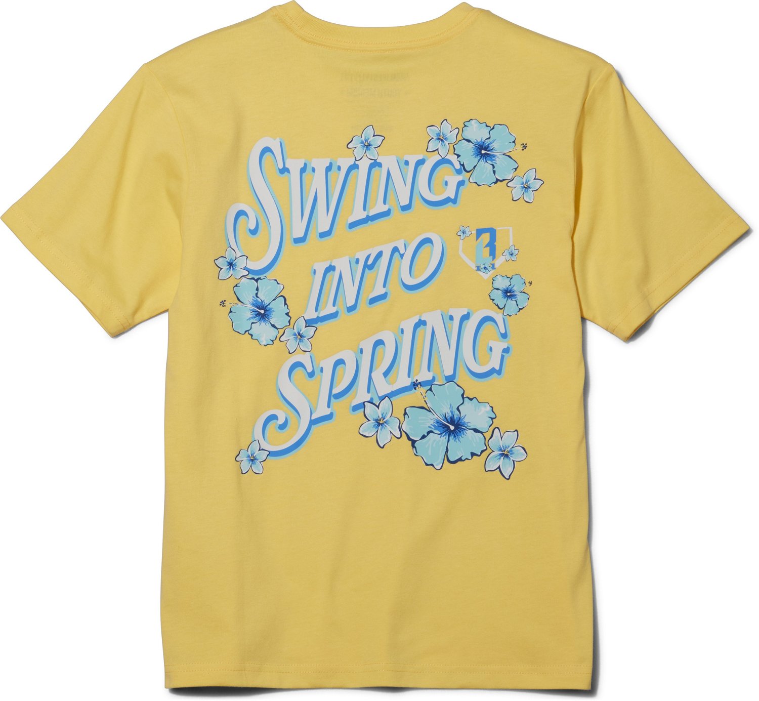 Baseball Lifestyle 101 Boys' Field of Flowers Graphic T-shirt