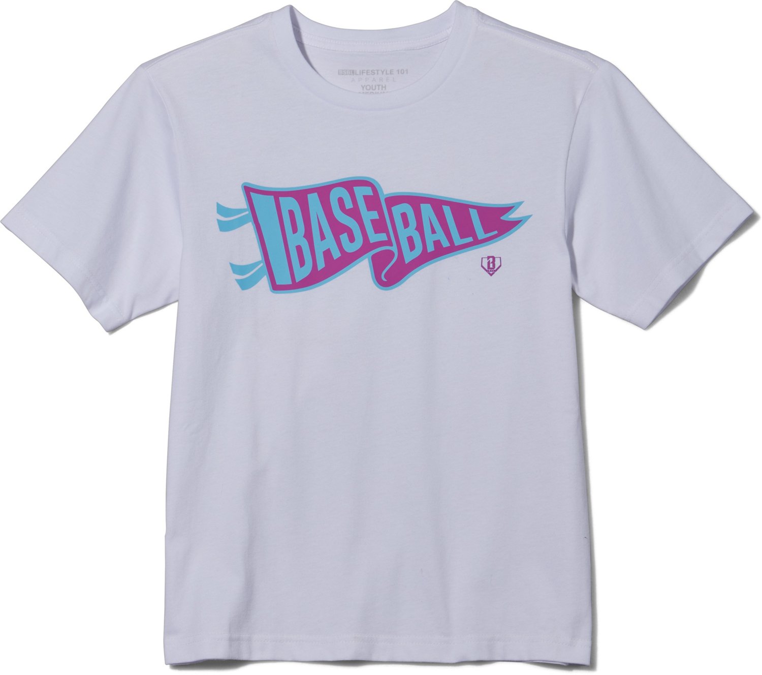 Baseball Lifestyle 101 Boys' Pennant Graphic T-shirt