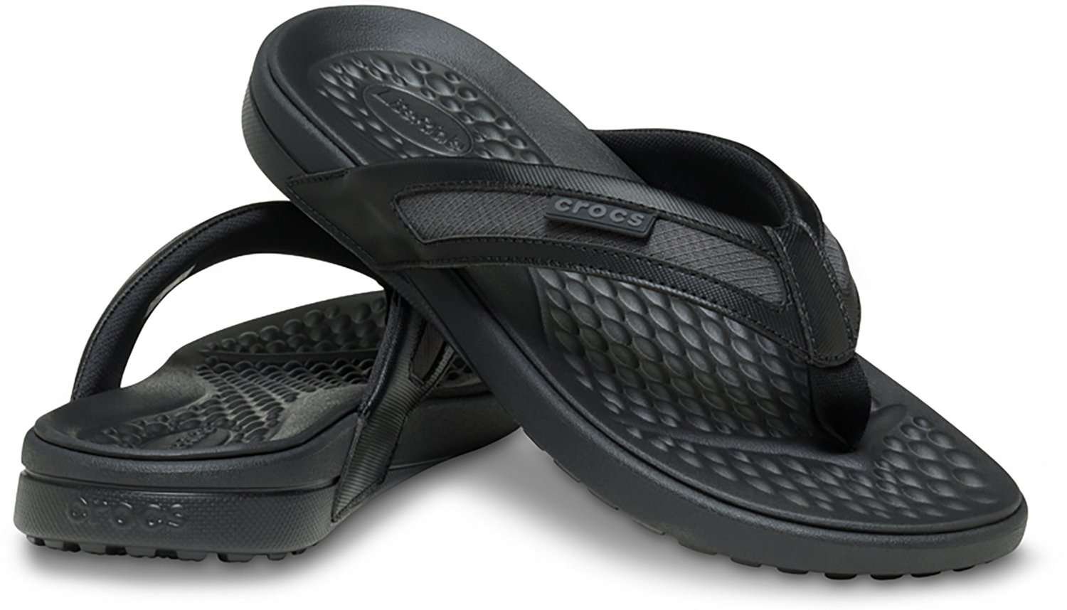 Crocs Men's Yukon Sport Flip Flops - view number 3