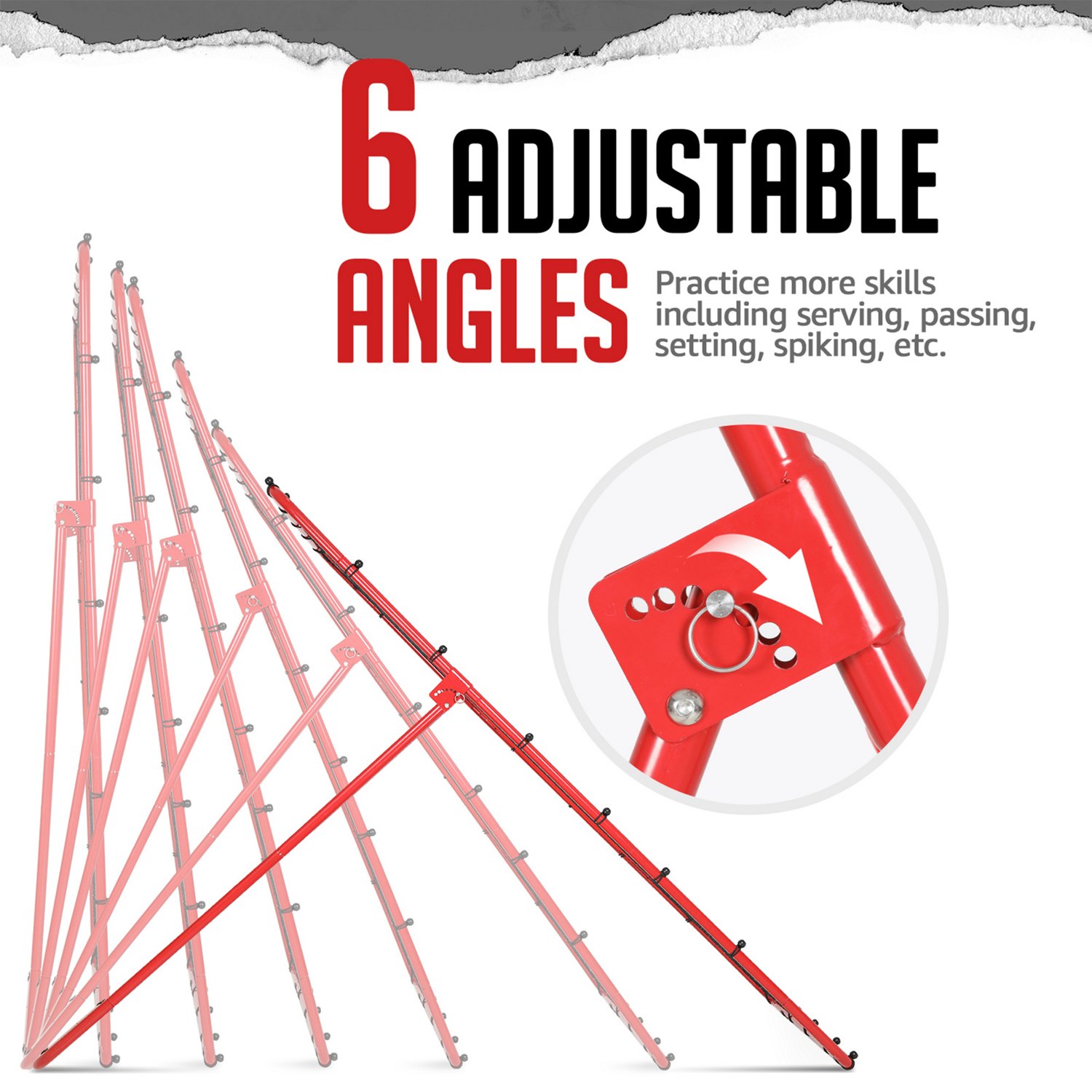 Zealfeel 4 x 7 ft Lacrosse Rebounder - view number 3