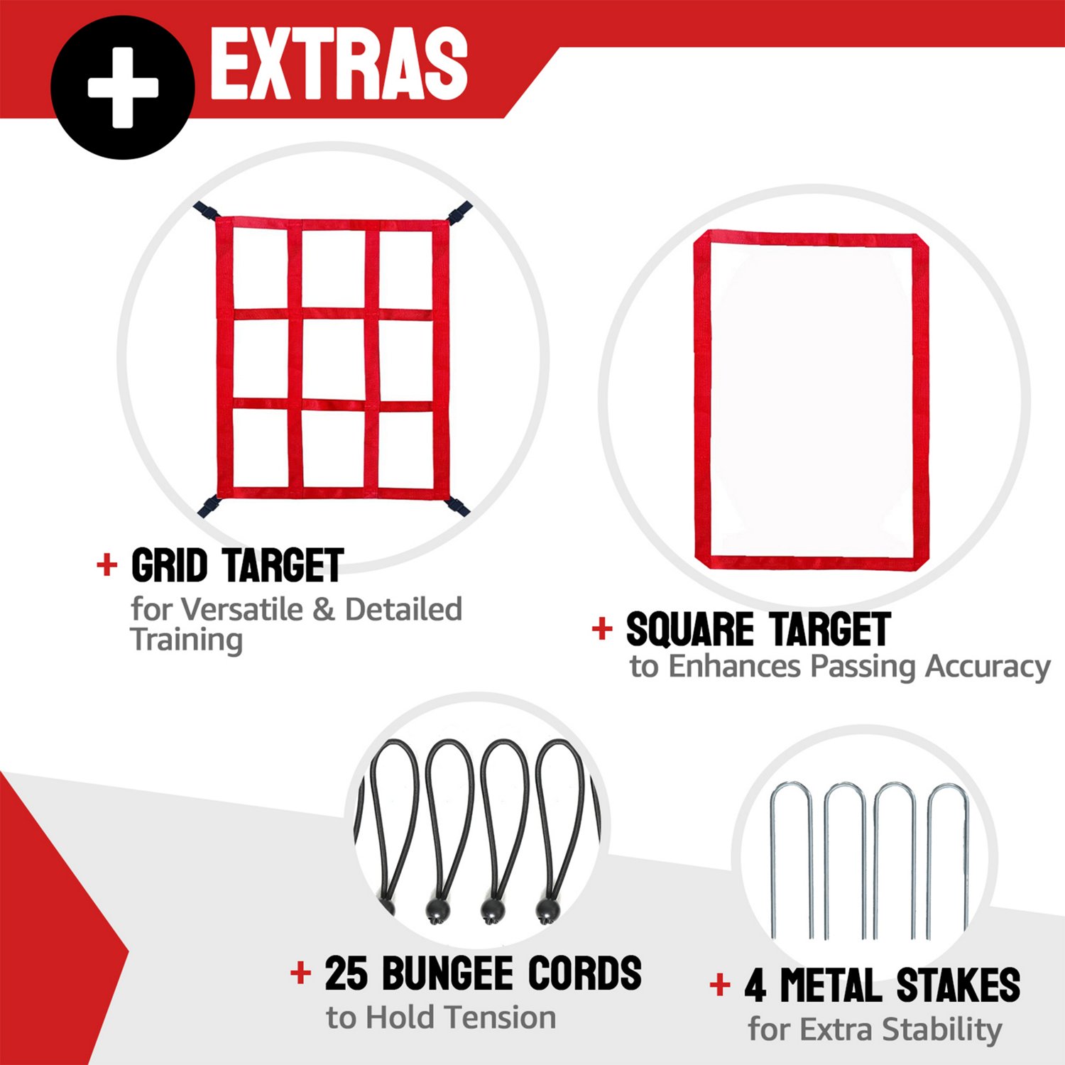 Zealfeel 4 x 7 ft Lacrosse Rebounder - view number 4