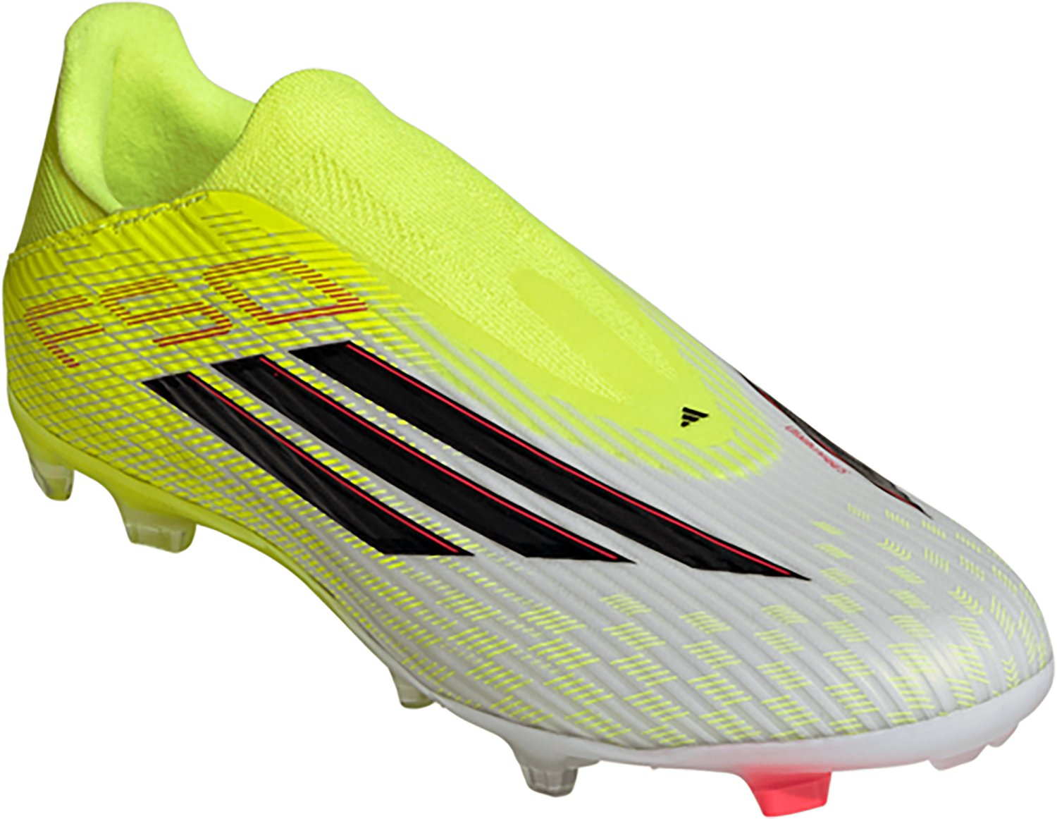 adidas Adults' F50 League Laceless Firm Ground/Multi-Ground Soccer Cleats - view number 3