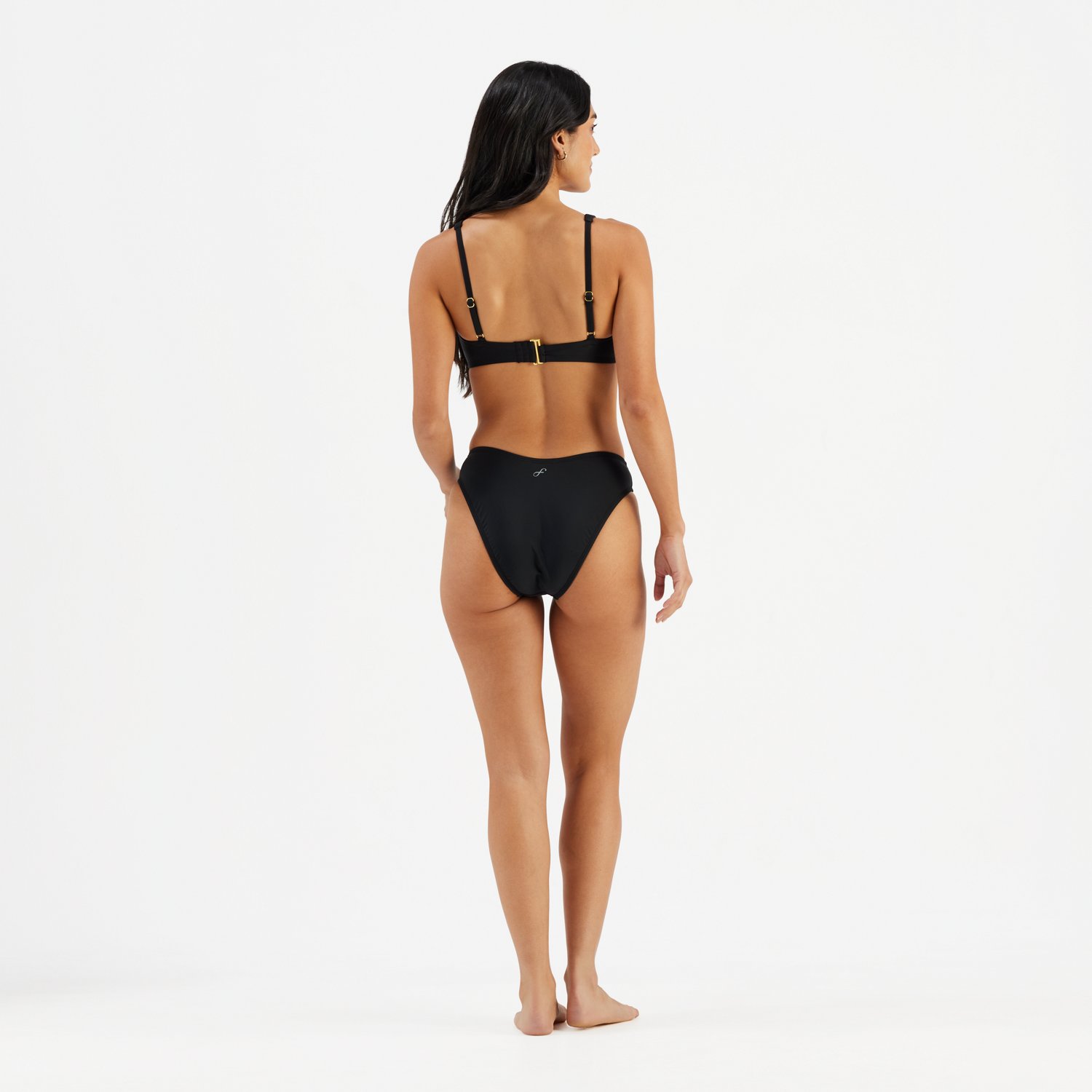 Freely Women's Ring Front Triangle Swim Top - view number 3