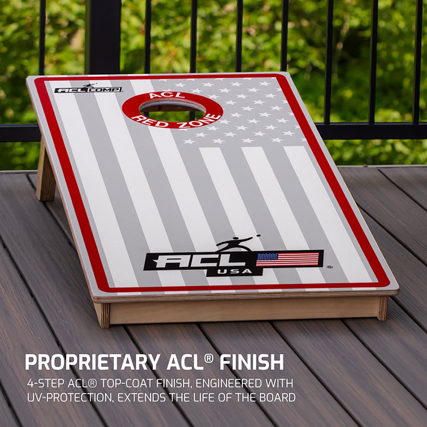 American Cornhole League Comp 2x4 USA Edition Cornhole Board - view number 2