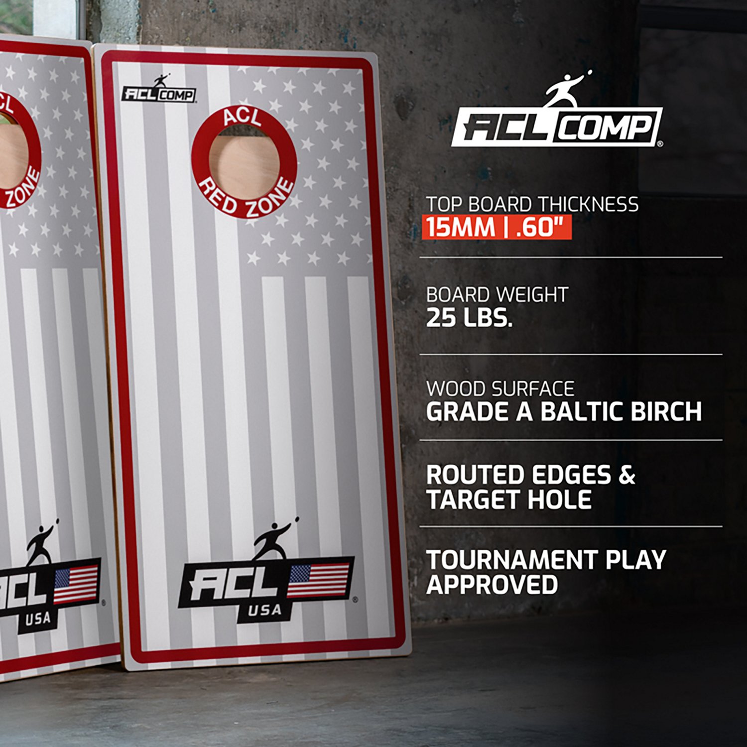 American Cornhole League Comp 2x4 USA Edition Cornhole Board - view number 4