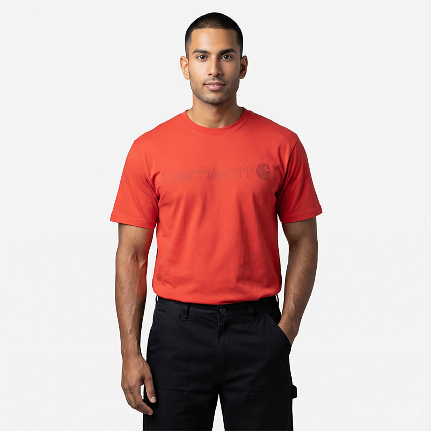 Carhartt Men's Short Sleeve Logo T-shirt                                                                                         - view number 2