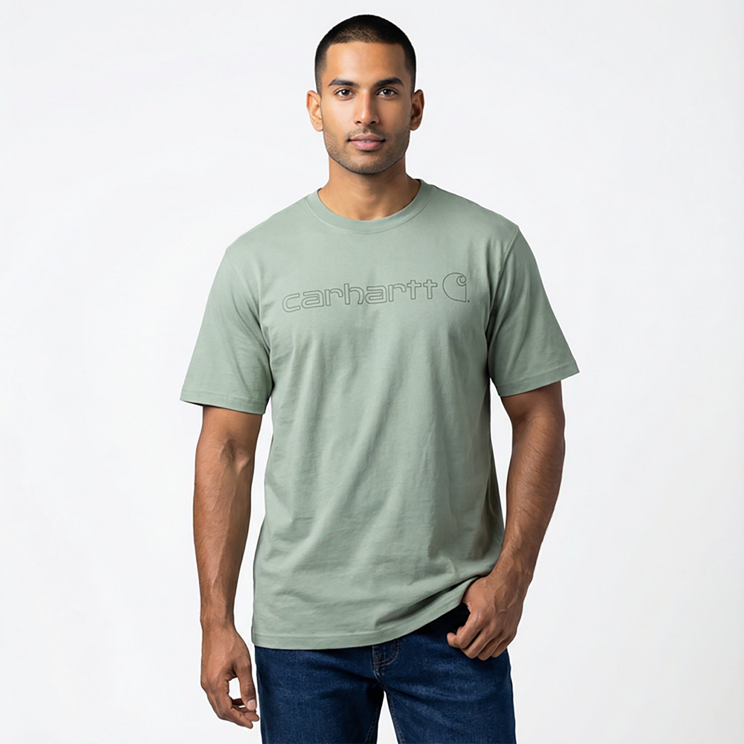 Carhartt Men's Short Sleeve Logo T-shirt                                                                                         - view number 2