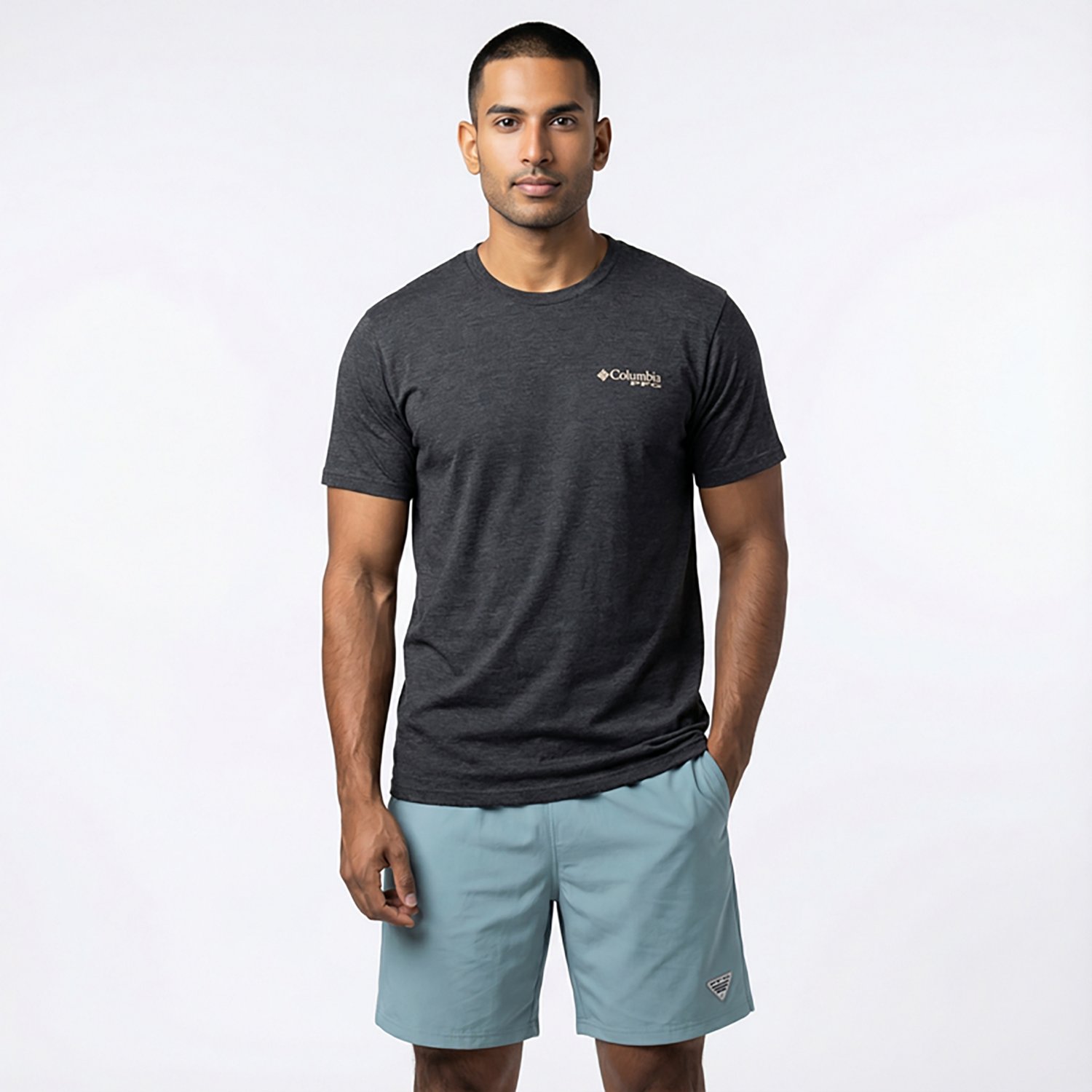 Columbia Sportswear Men's PFG Triangle T-shirt                                                                                   - view number 2