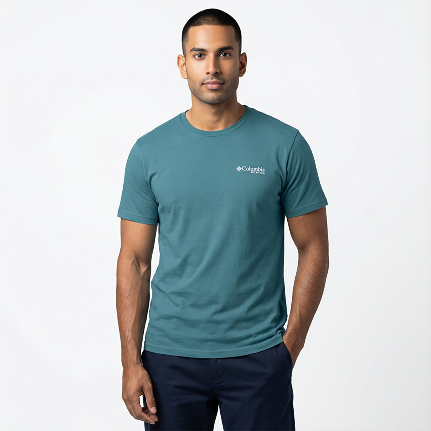 Columbia Sportswear Men's PFG Triangle T-shirt                                                                                   - view number 2