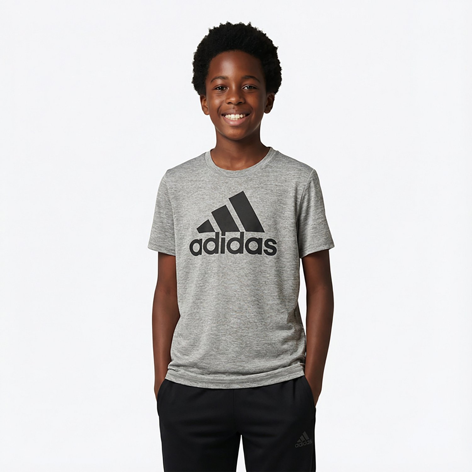 adidas Boys' Logo climalite T-shirt