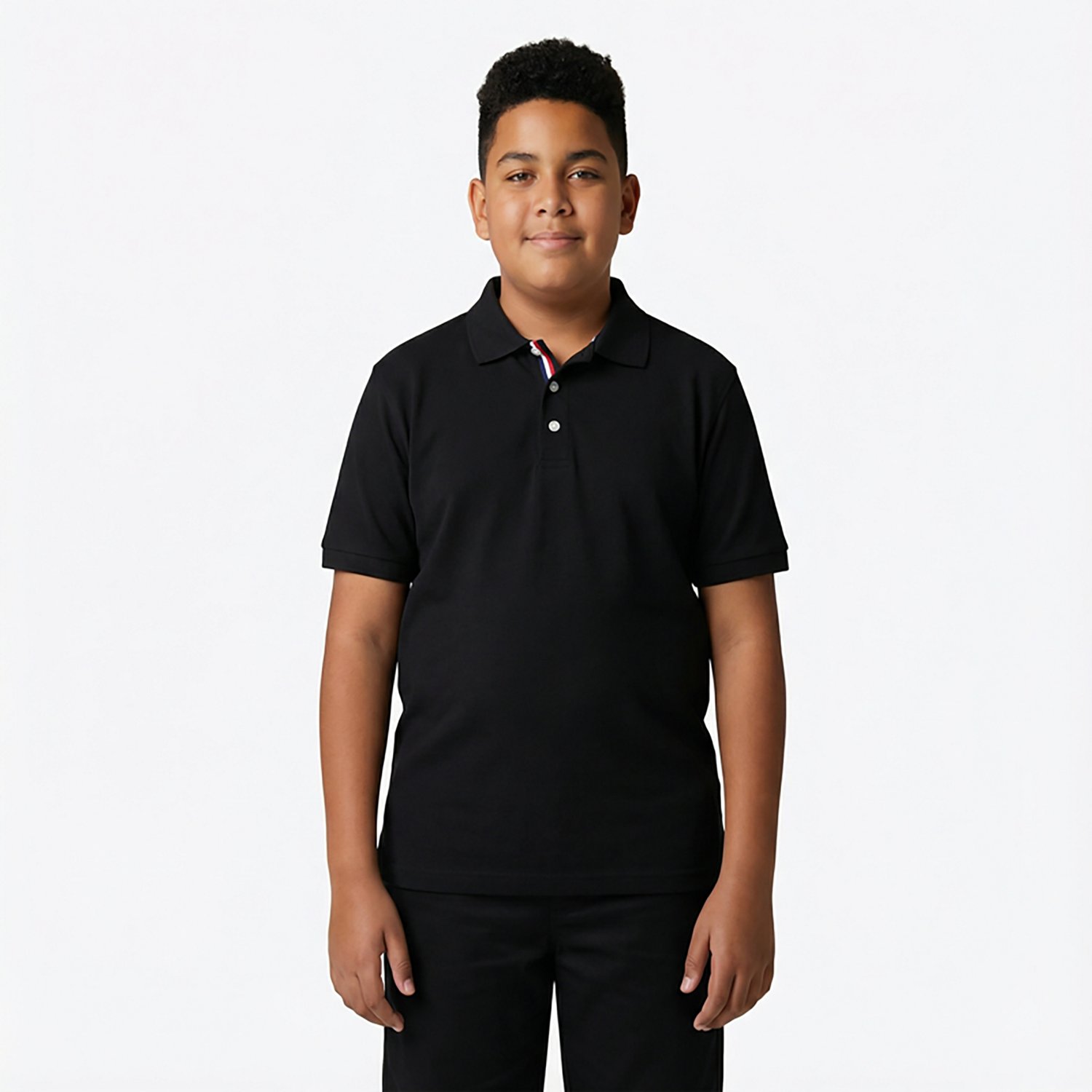 French Toast Boys' Short Sleeve Pique Polo Shirt - view number 2
