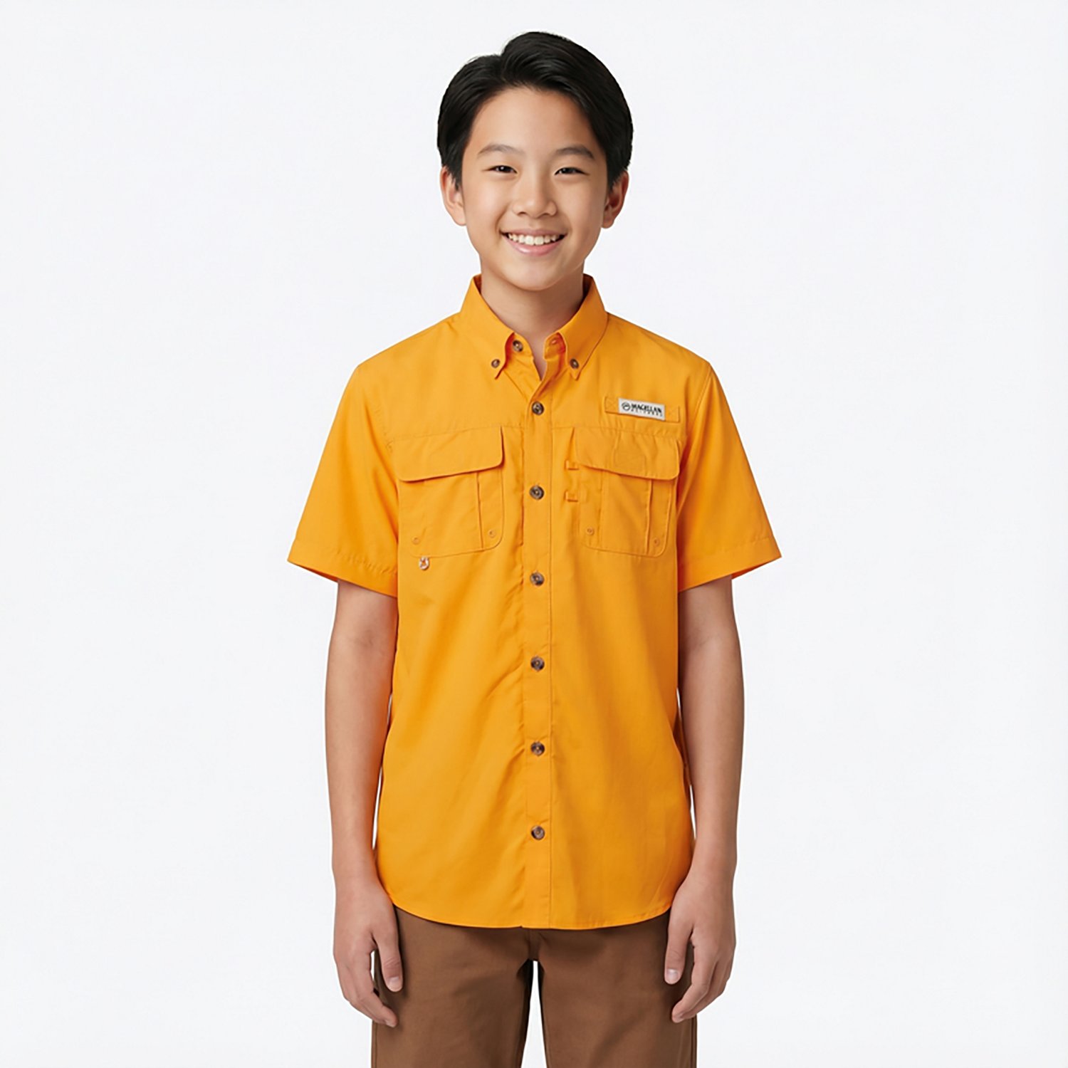 Magellan Outdoors Boys' Laguna Madre Button Down Shirt                                                                           - view number 2