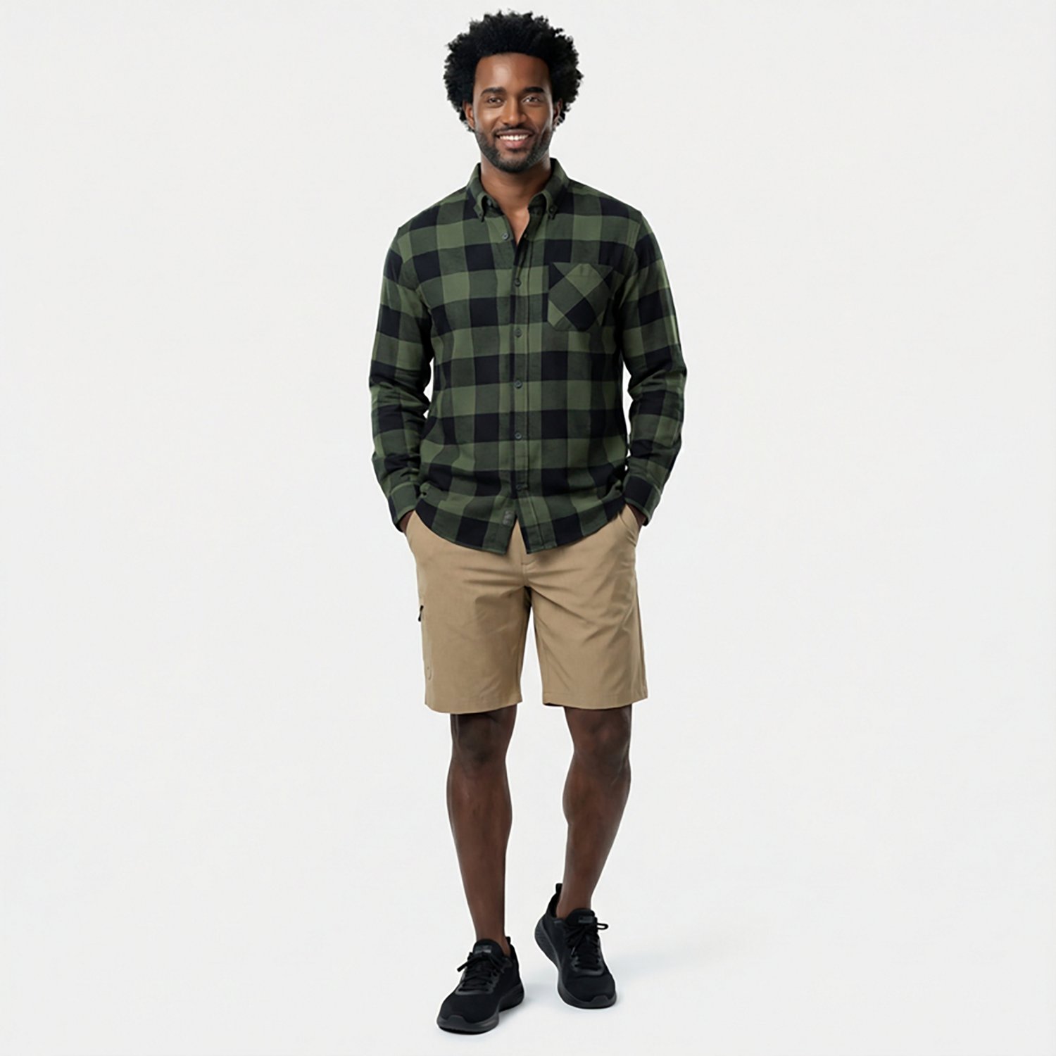 Magellan Outdoors Canyon Creek Long Sleeve Flannel Shirt                                                                         - view number 3