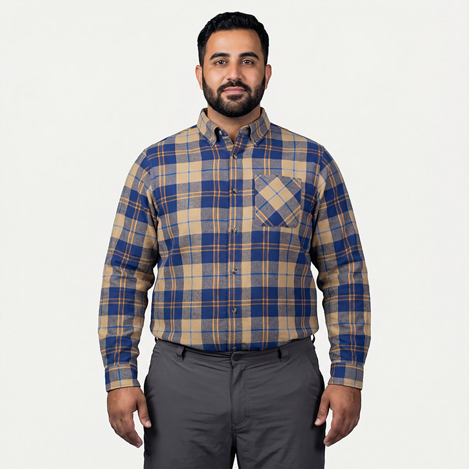 Magellan Outdoors Canyon Creek Long Sleeve Flannel Shirt                                                                         - view number 2