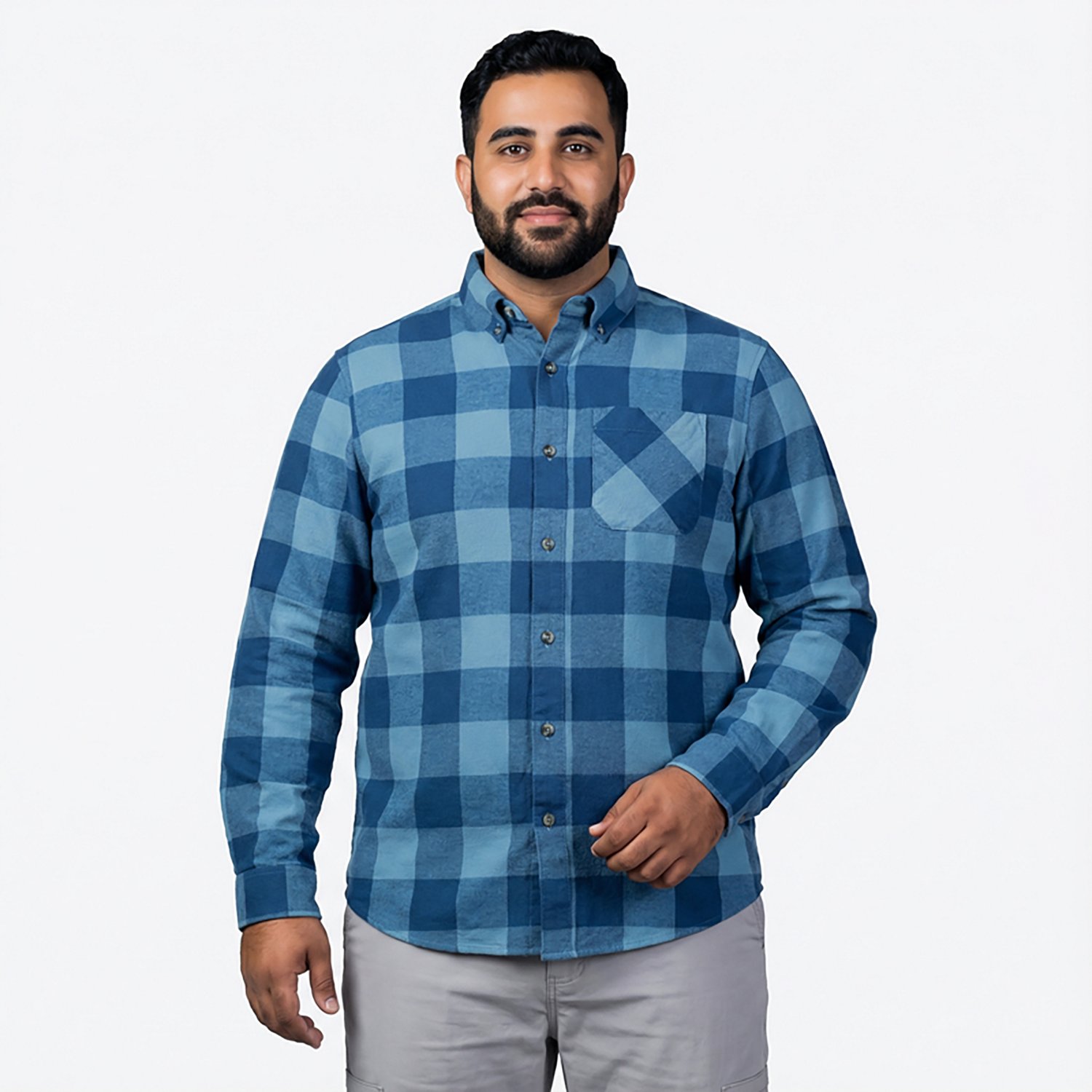 Magellan Outdoors Canyon Creek Long Sleeve Flannel Shirt                                                                         - view number 2