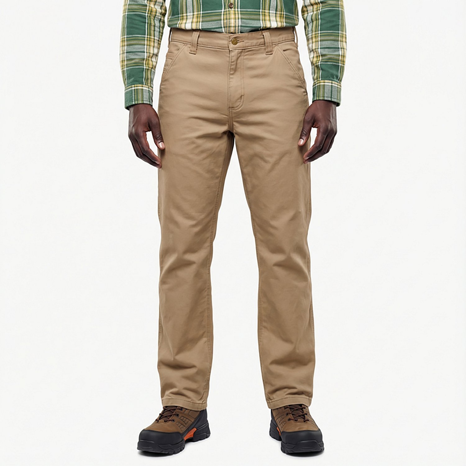 Carhartt Men's Rugged Flex Rigby Dungaree Knit Lined Pants