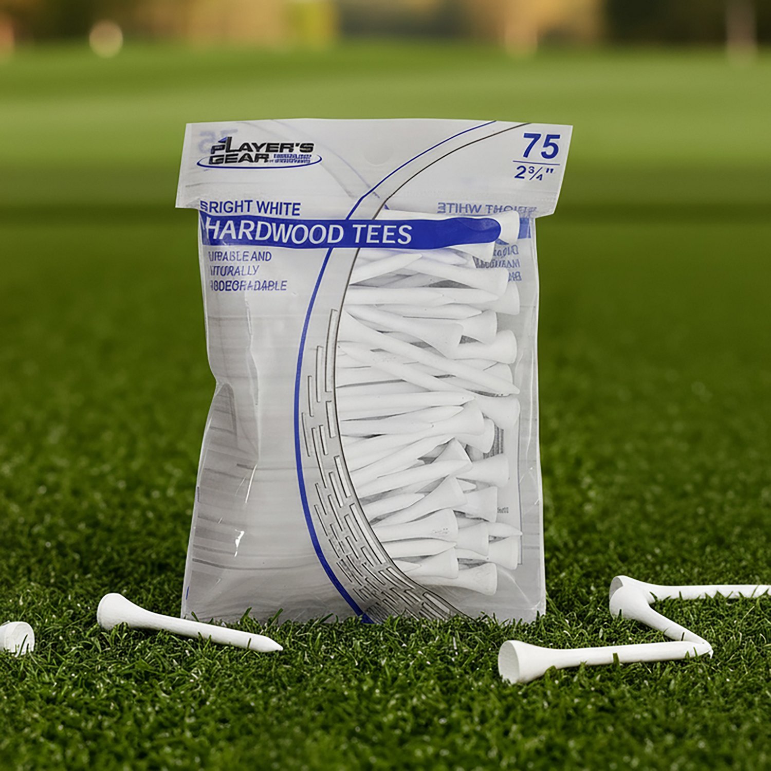 Players Gear 2-3/4 in Hardwood Tees 75-Pack - view number 3