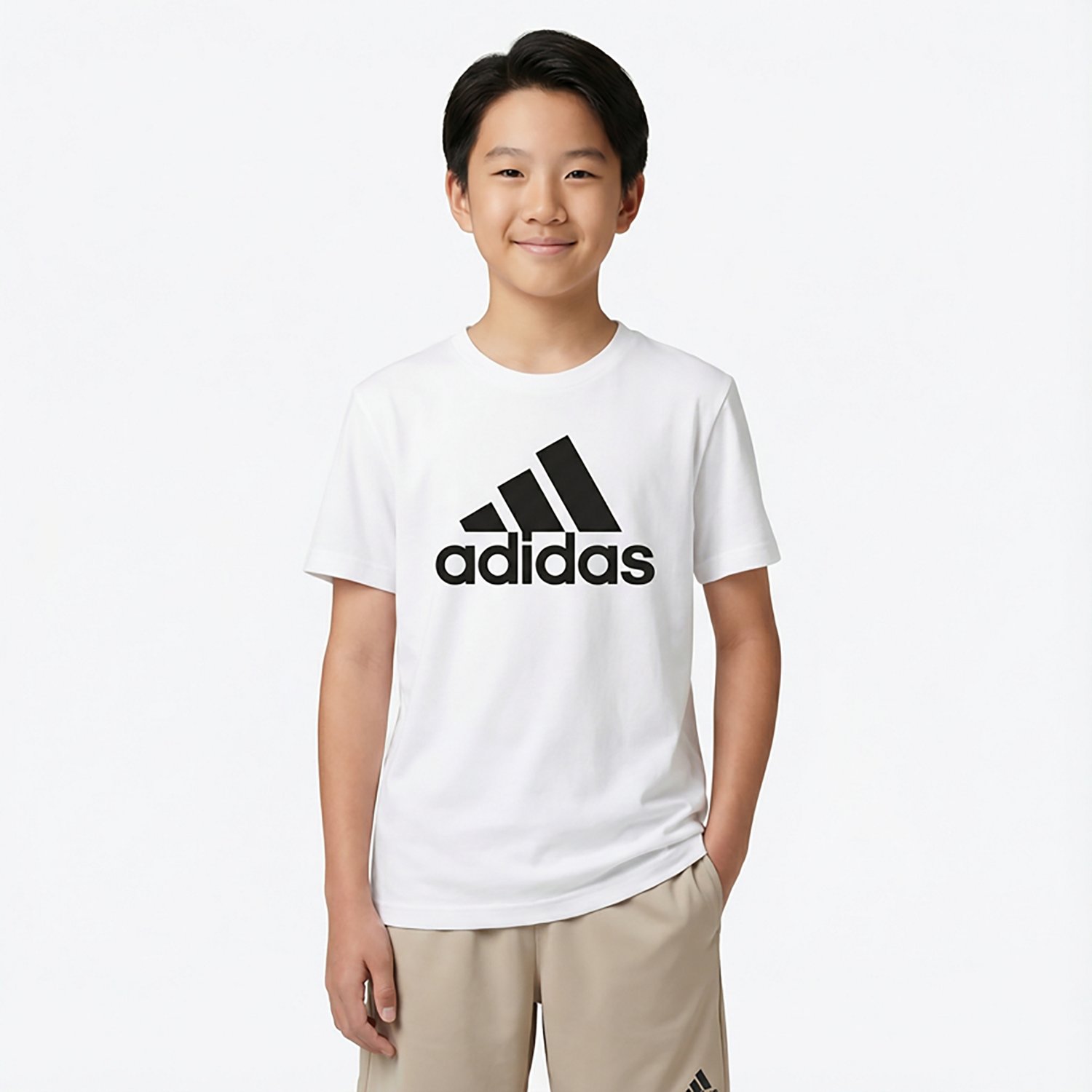 adidas Boys' climalite Performance Logo T-shirt - view number 2