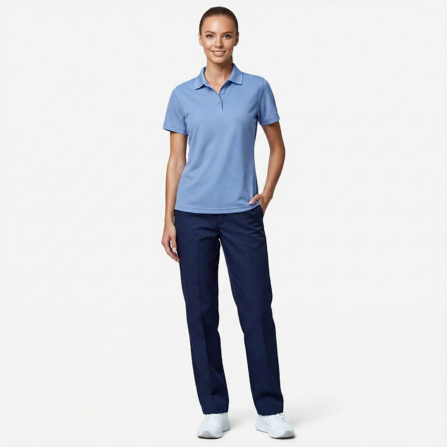 Red Kap Women's Short Sleeve Performance Knit Work Polo Shirt