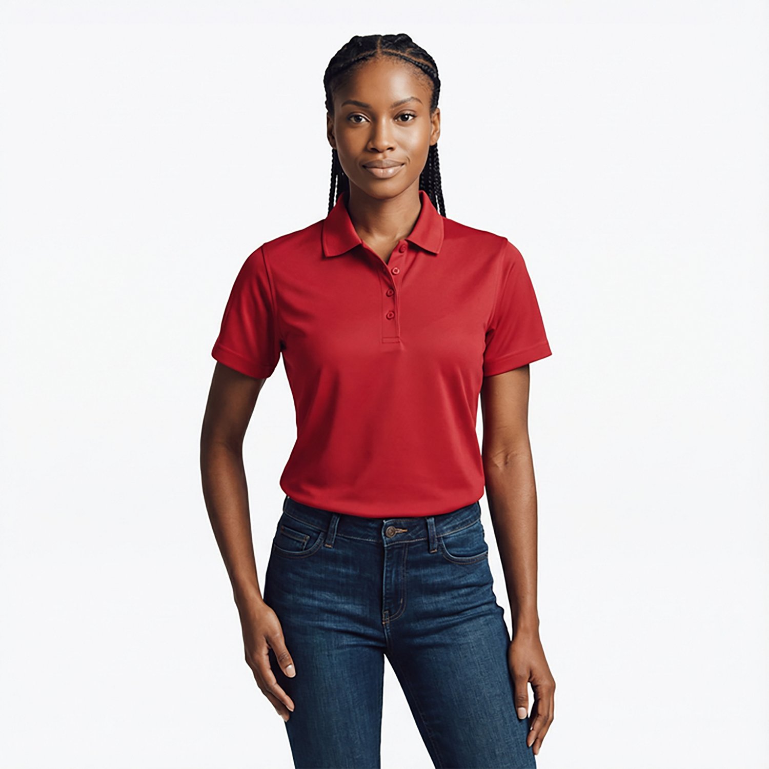 Red Kap Women's Short Sleeve Performance Knit Work Polo Shirt - view number 2