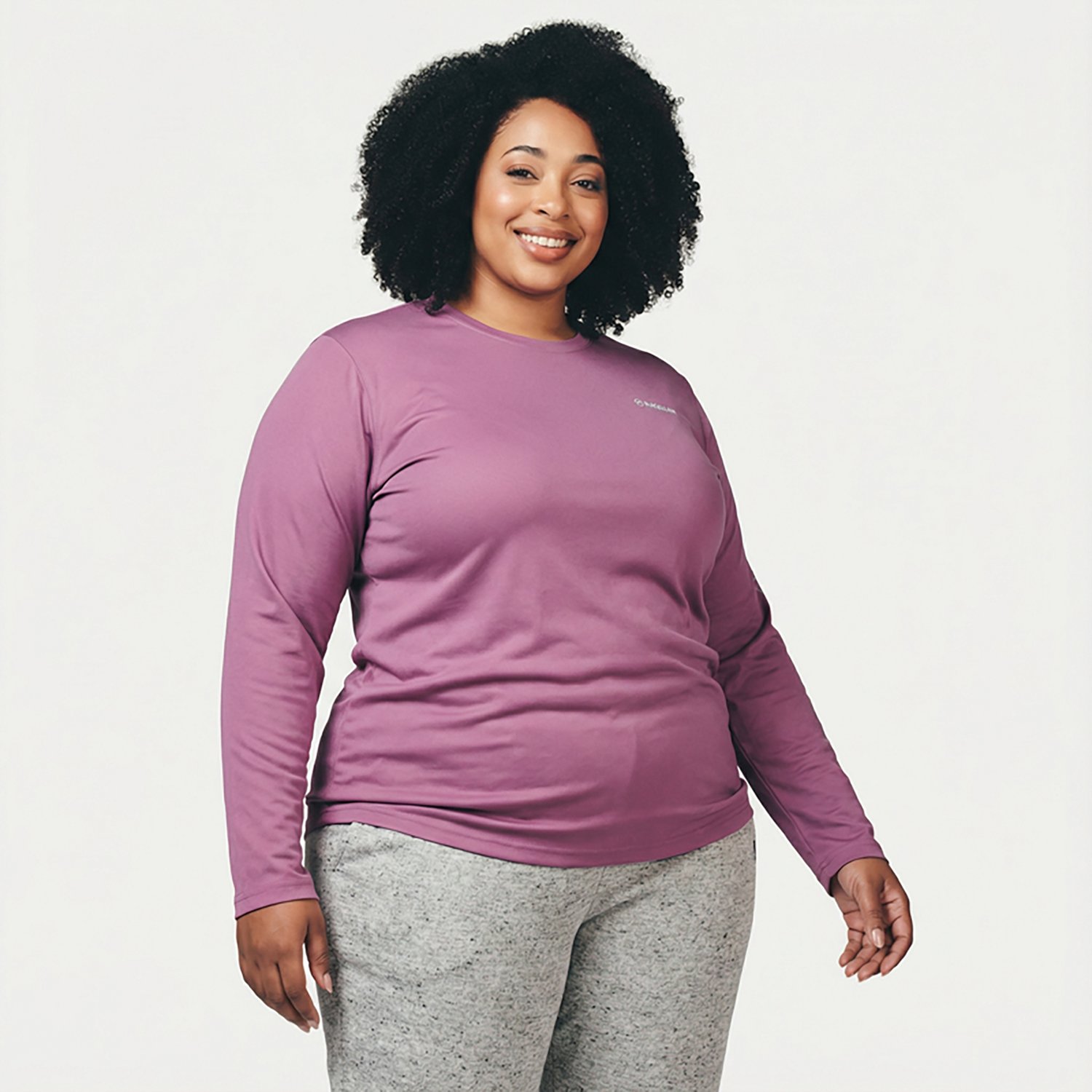 Magellan Outdoors Women's Caddo Lake Logo Long Sleeve Plus Size Fishing T-shirt - view number 2