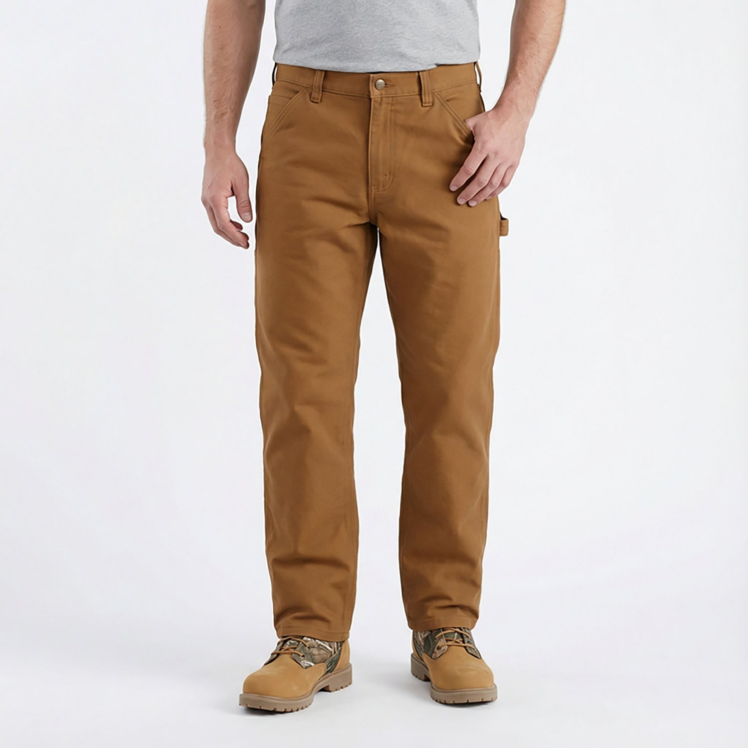 Carhartt Boys' Canvas Dungaree Pants