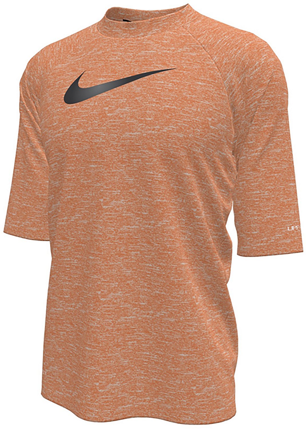 Nike Boys' Heather Short Sleeve Hydroguard Rash Guard