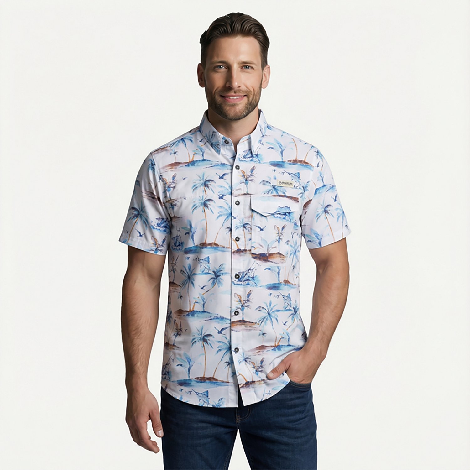 Magellan Outdoors Men's Caddo Lake Fishing Shirt - view number 2