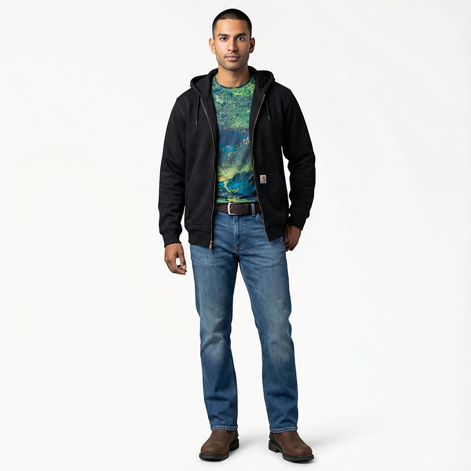 Carhartt Men's' Rain Defender¬Æ Thermal Lined Full-Zip Hoodie