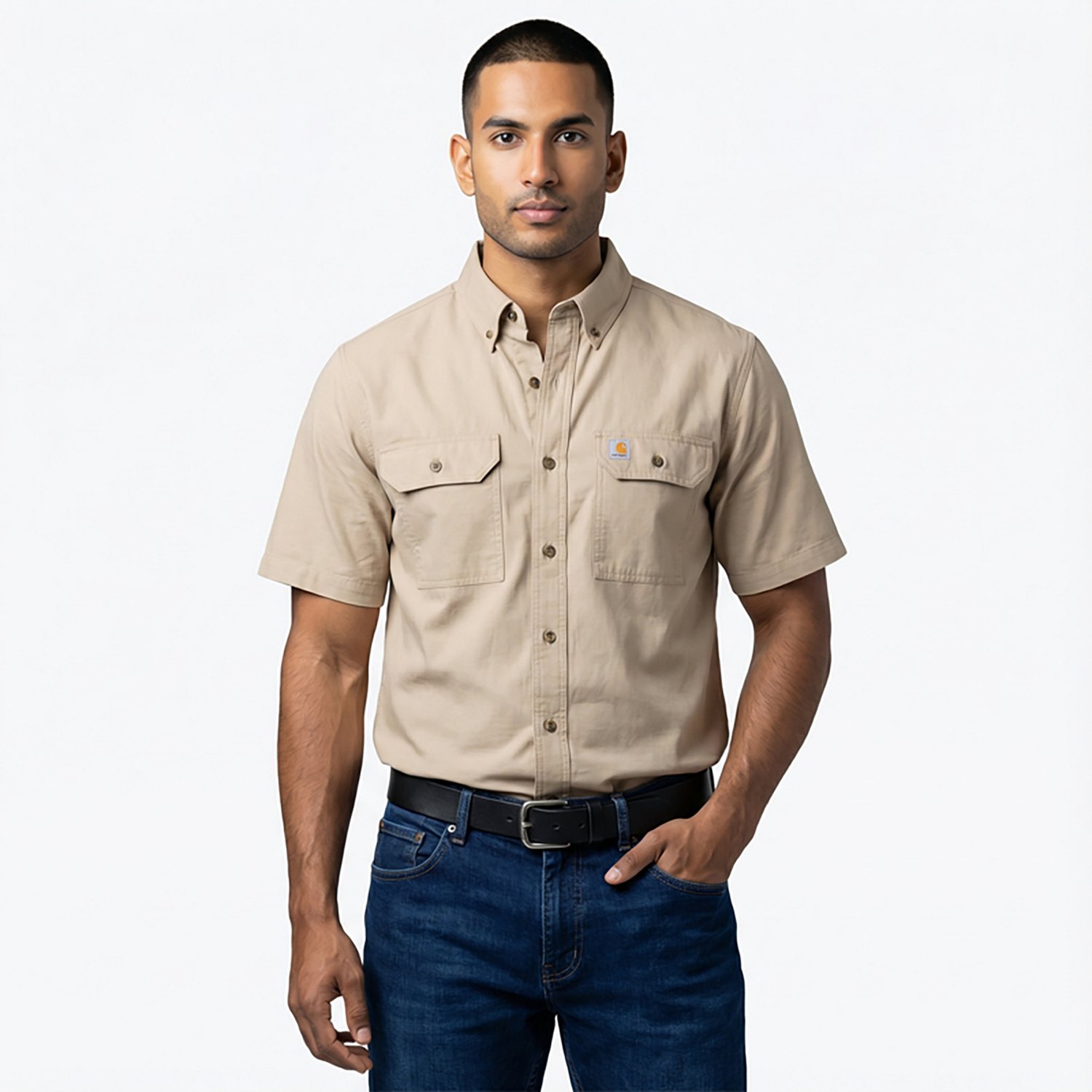 Carhartt Men's TW369 Original Fit Short Sleeve Shirt                                                                             - view number 2