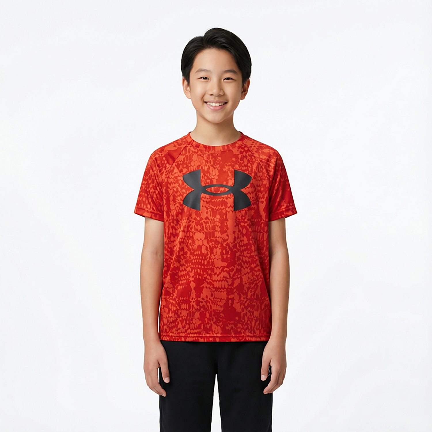 Under Armour Boys' UA Tech Printed Short Sleeve T-shirt
