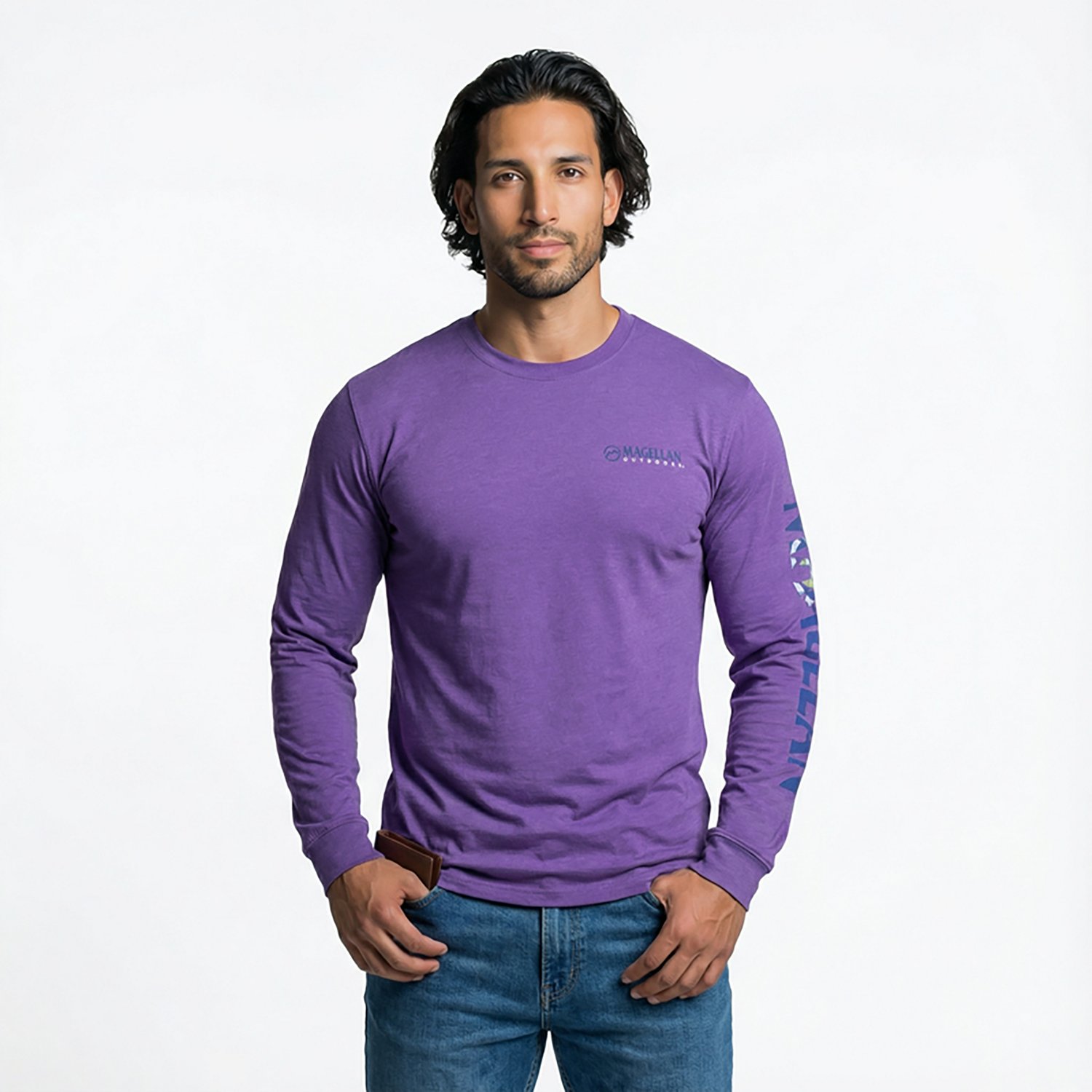 Magellan Outdoors Men's Grotto Falls Louisiana Long Sleeve T-shirt - view number 5