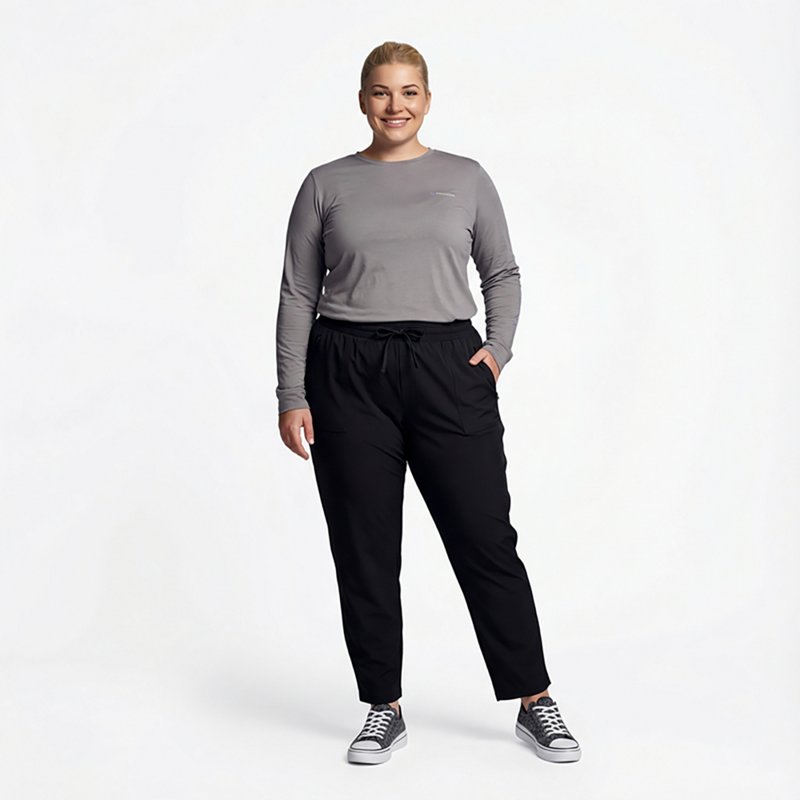 Magellan Outdoors Women's Lost Pines Stretch Plus Size Travel Pants-image