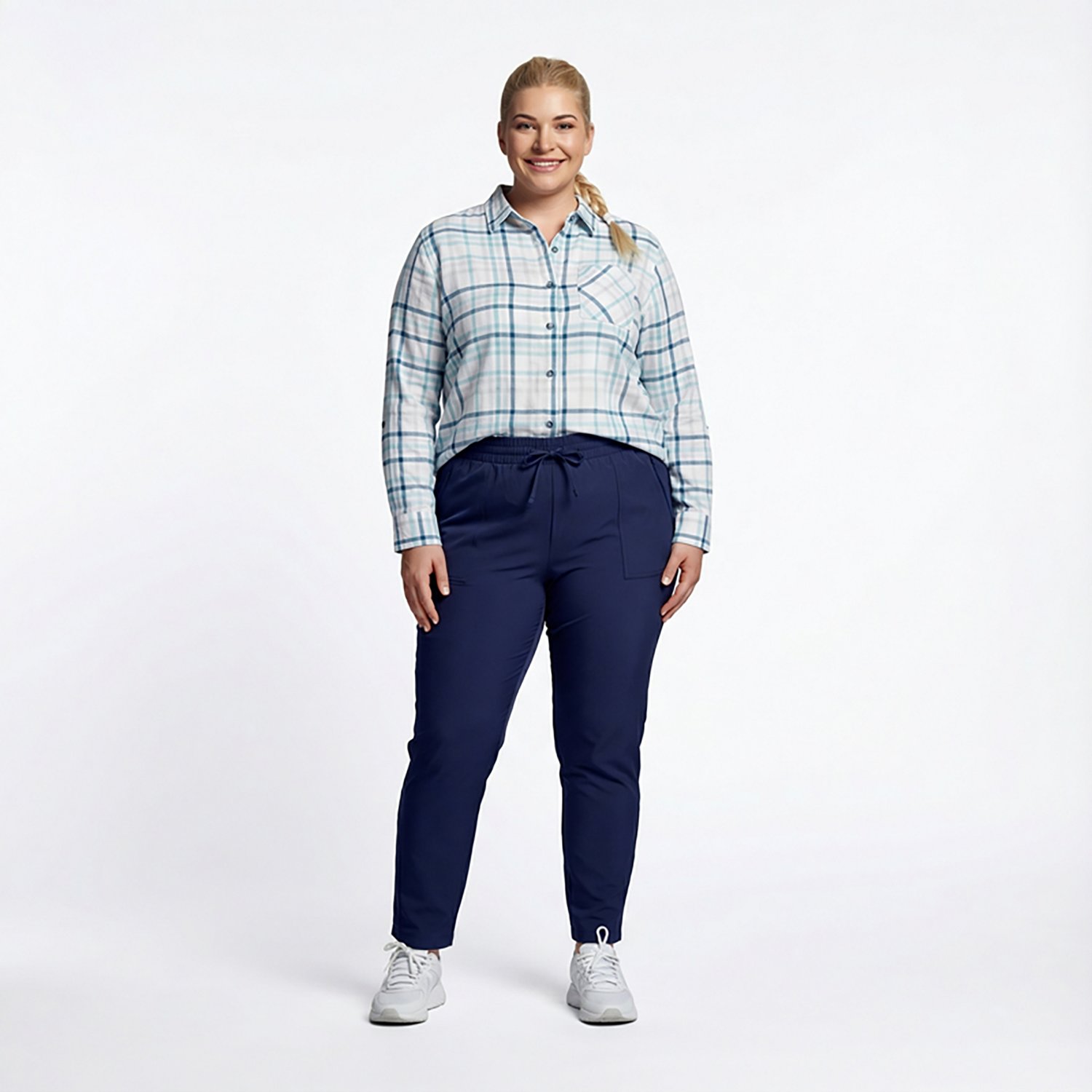 Magellan Outdoors Women's Lost Pines Stretch Plus Size Travel Pants