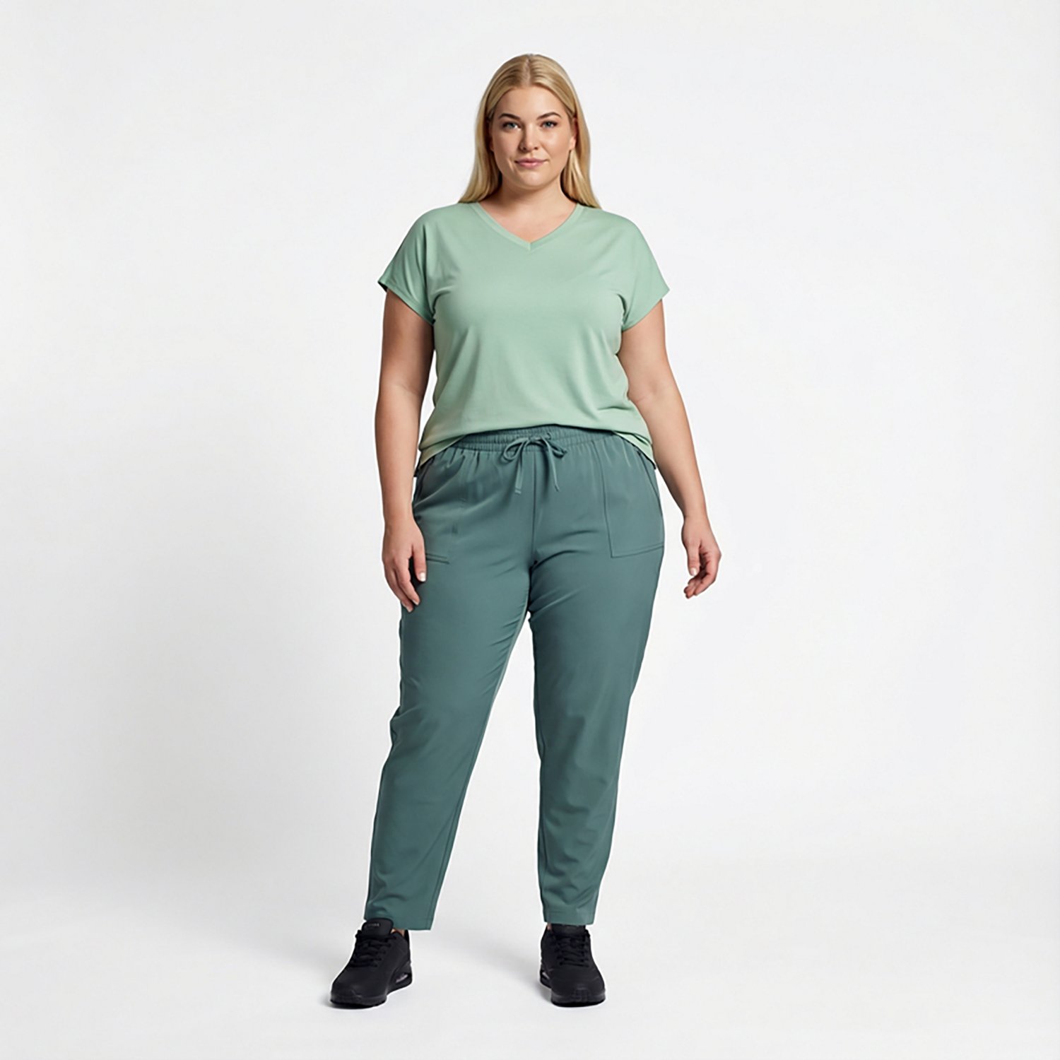 Magellan Outdoors Women's Lost Pines Stretch Plus Size Travel Pants