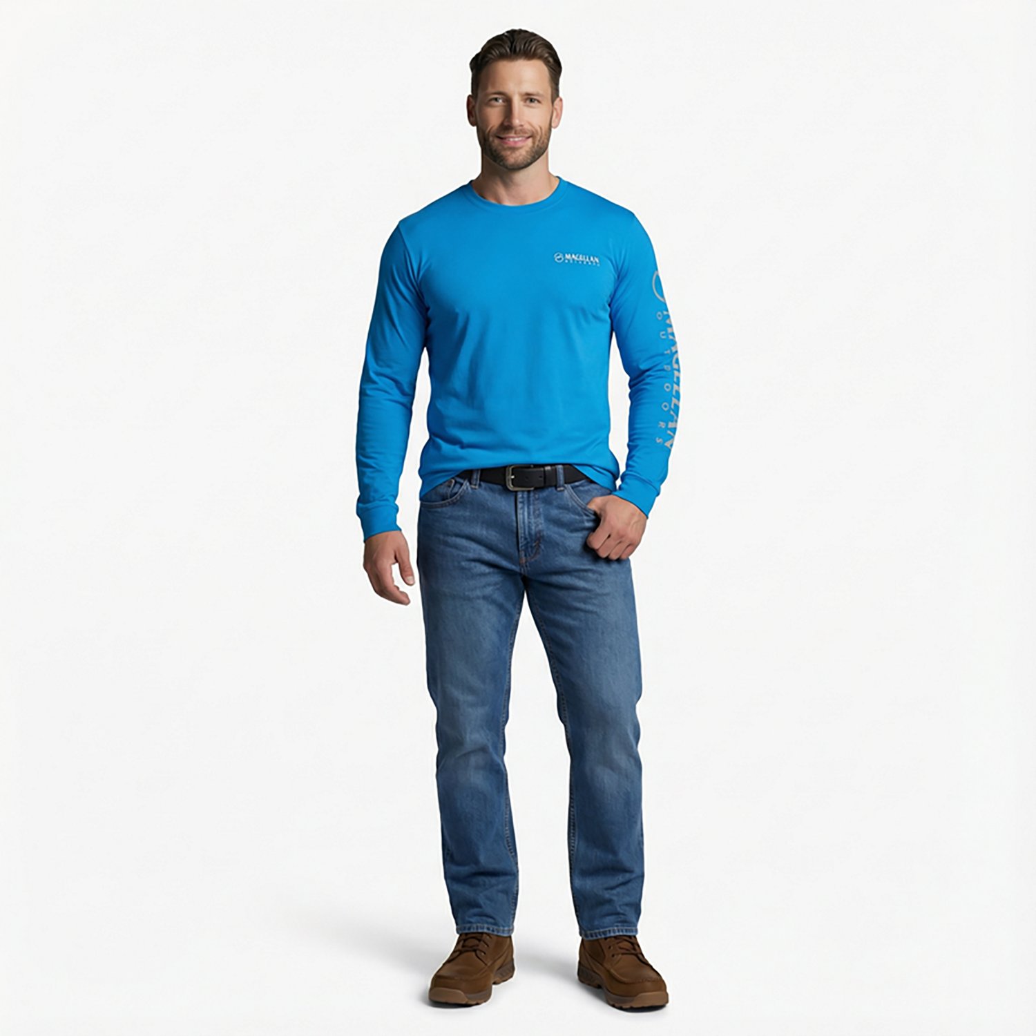 Magellan Outdoors Men's Grotto Falls Long Sleeve T-shirt - view number 5