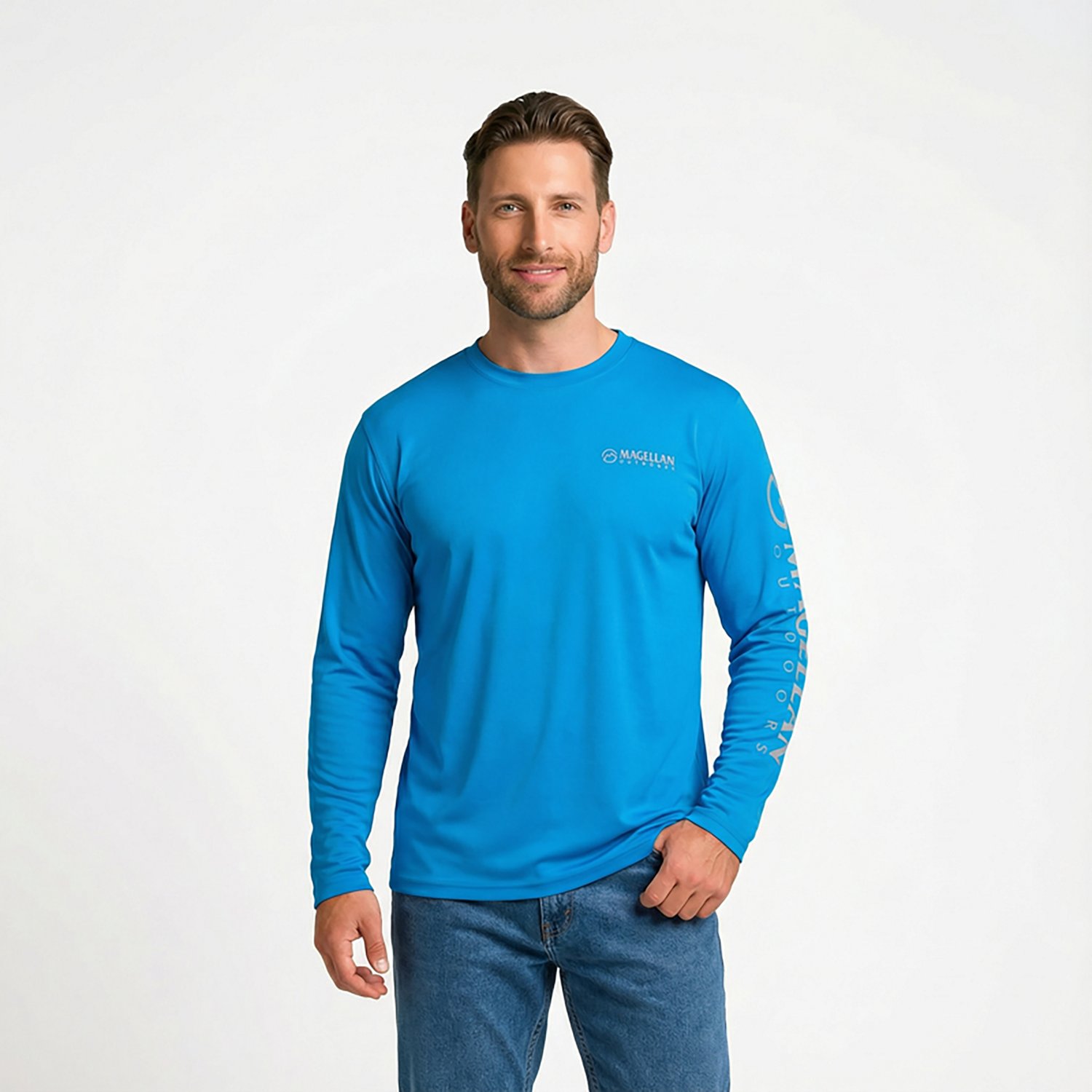 Magellan Outdoors Men's Grotto Falls Long Sleeve T-shirt - view number 6