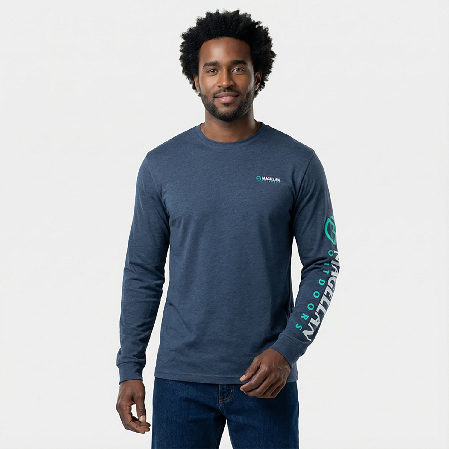 Magellan Outdoors Men's Grotto Falls Long Sleeve T-shirt - view number 2